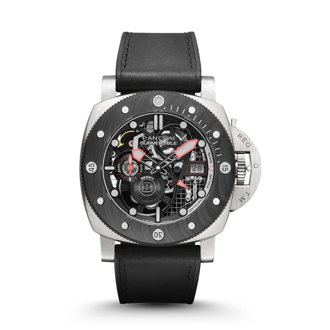 Replica Watches Panerai Submersible S Brabus eTitanio 47mm PAM01403(1:1 replica)