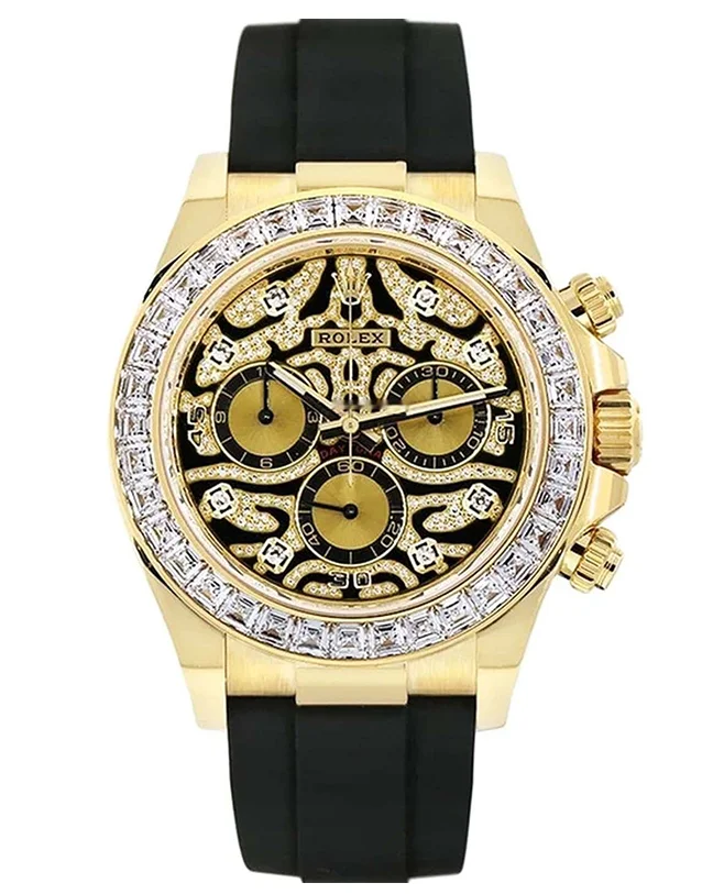 Rolex Daytona Eye of the Tiger Yellow Gold 116588TBR(1:1 replica)