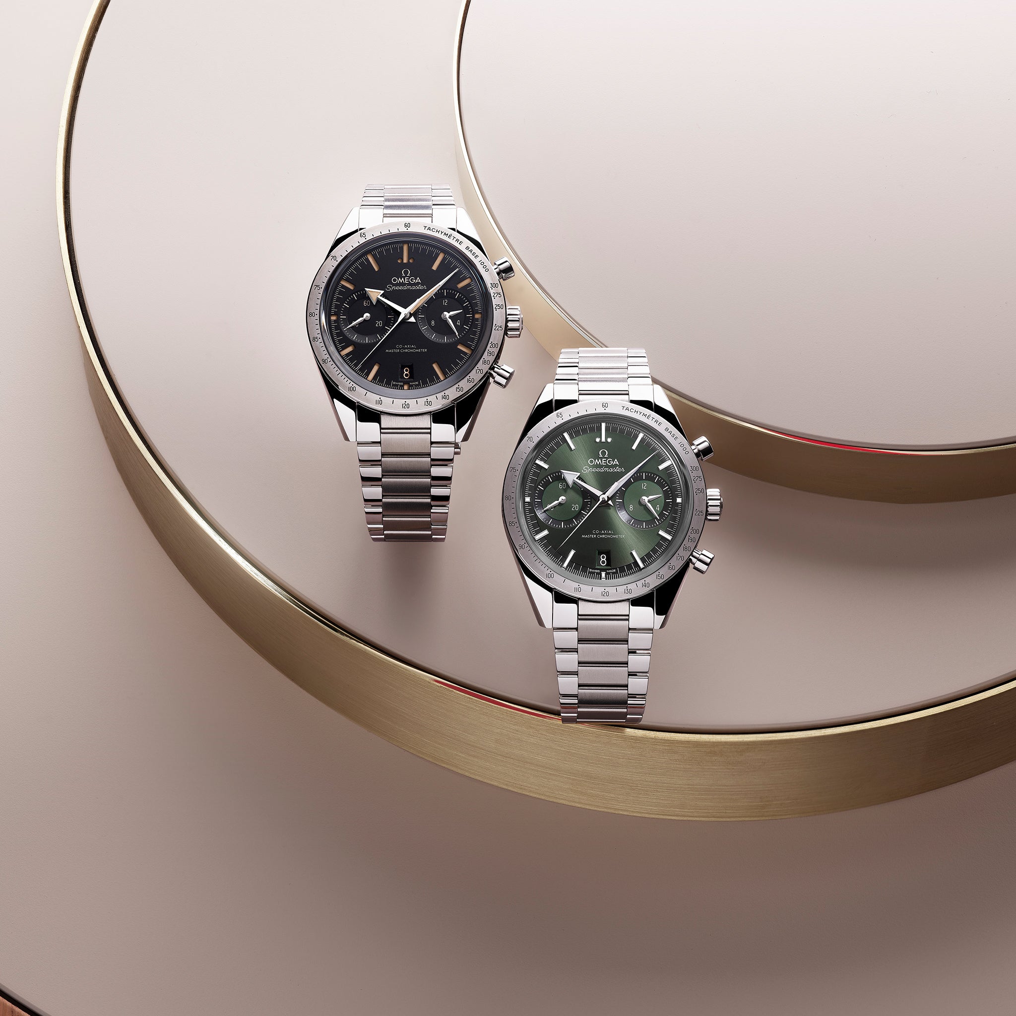 Speedmaster '57 Co-Axial Master Chronometer 40.5mm Green Dial On Bracelet(1:1 replica)