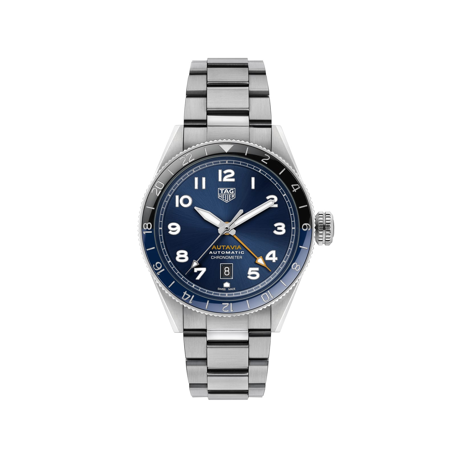 TAG Heuer Replica Watch Autavia Gmt Cosc Automatic 42 mm Steel(1:1 replica)