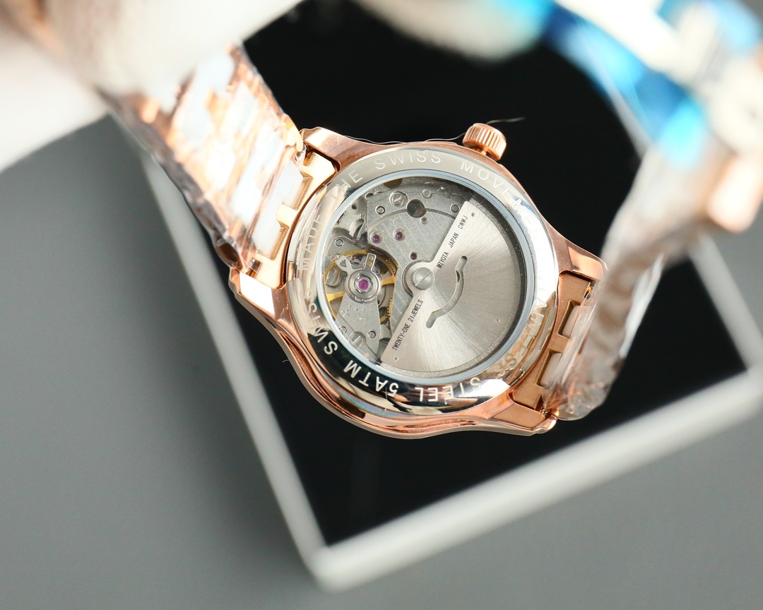 CHANEL🌸🌸🌸🌸 Crafted Jewellery Precision Ceramic Bracelet Diameter 35mm - Gold(1:1 replica)