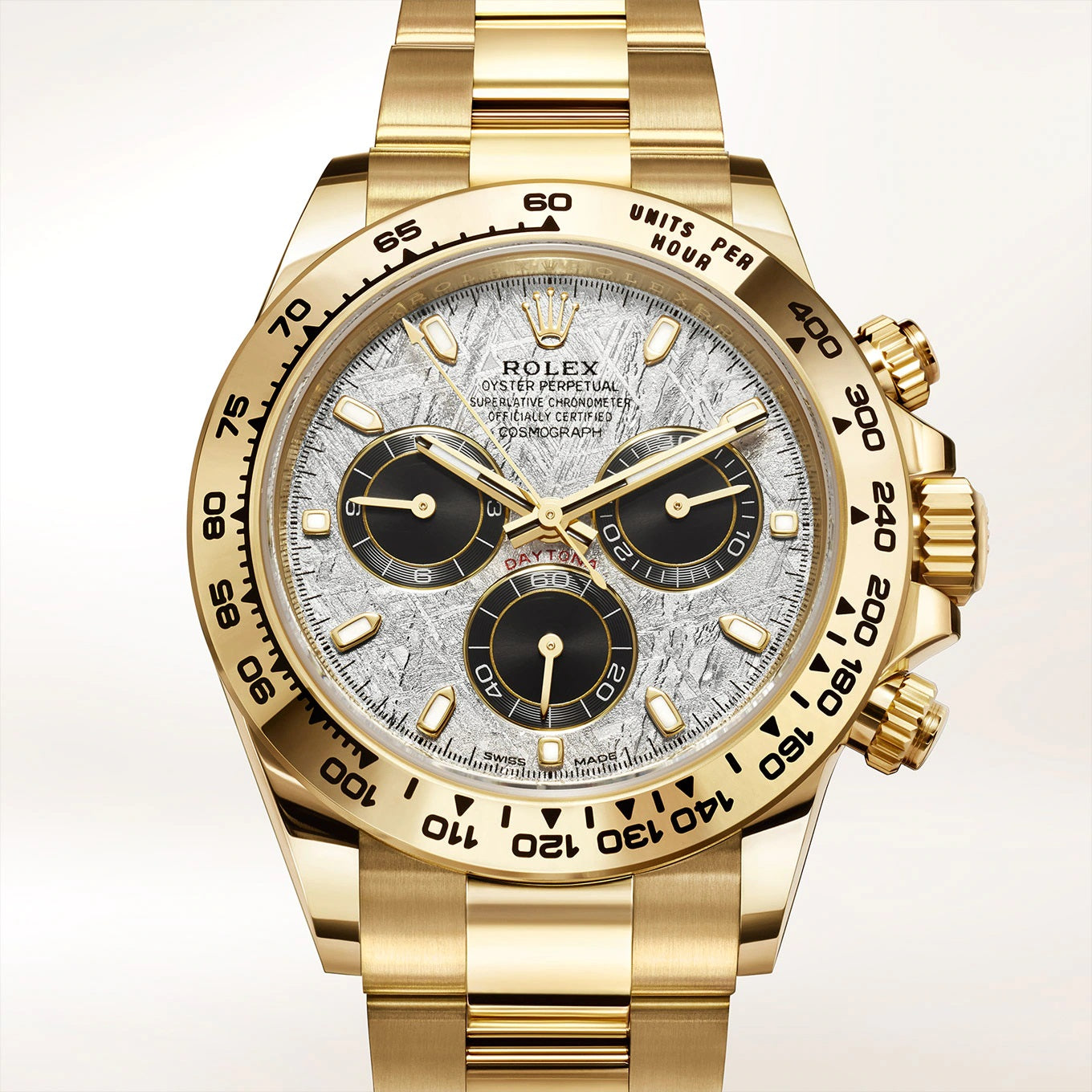 Rolex Cosmograph Daytona 40 mm 18 ct yellow gold Ref# 116508-0015(1:1 replica)