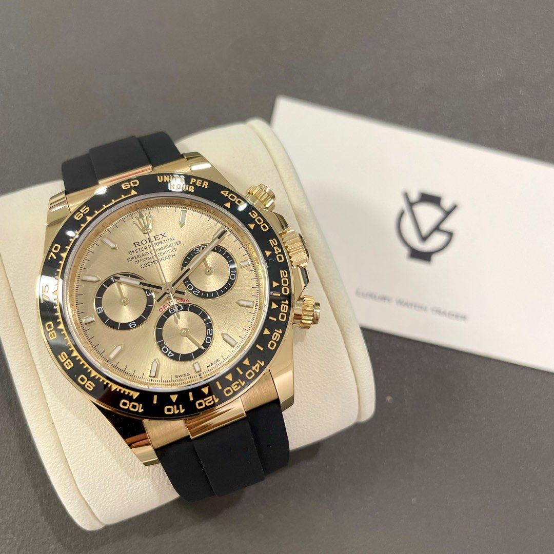 Rolex Cosmograph Daytona 40mm, 18k Yellow Gold, Ref# 126518ln-0010(1:1 replica)
