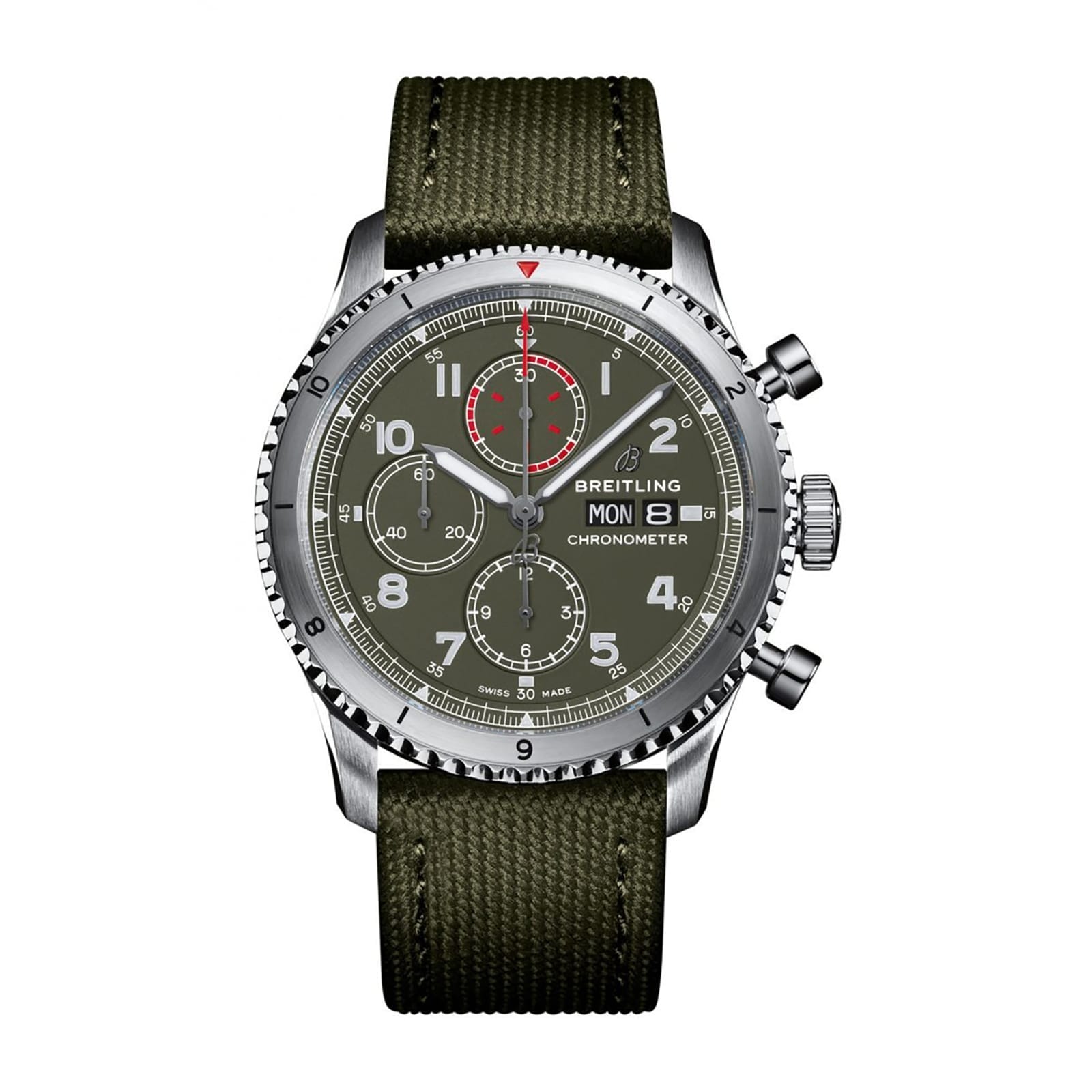 Fake Breitling Replica Watches AVIator 8 Chronograph 43 Curtiss Warhawk(1:1 replica)