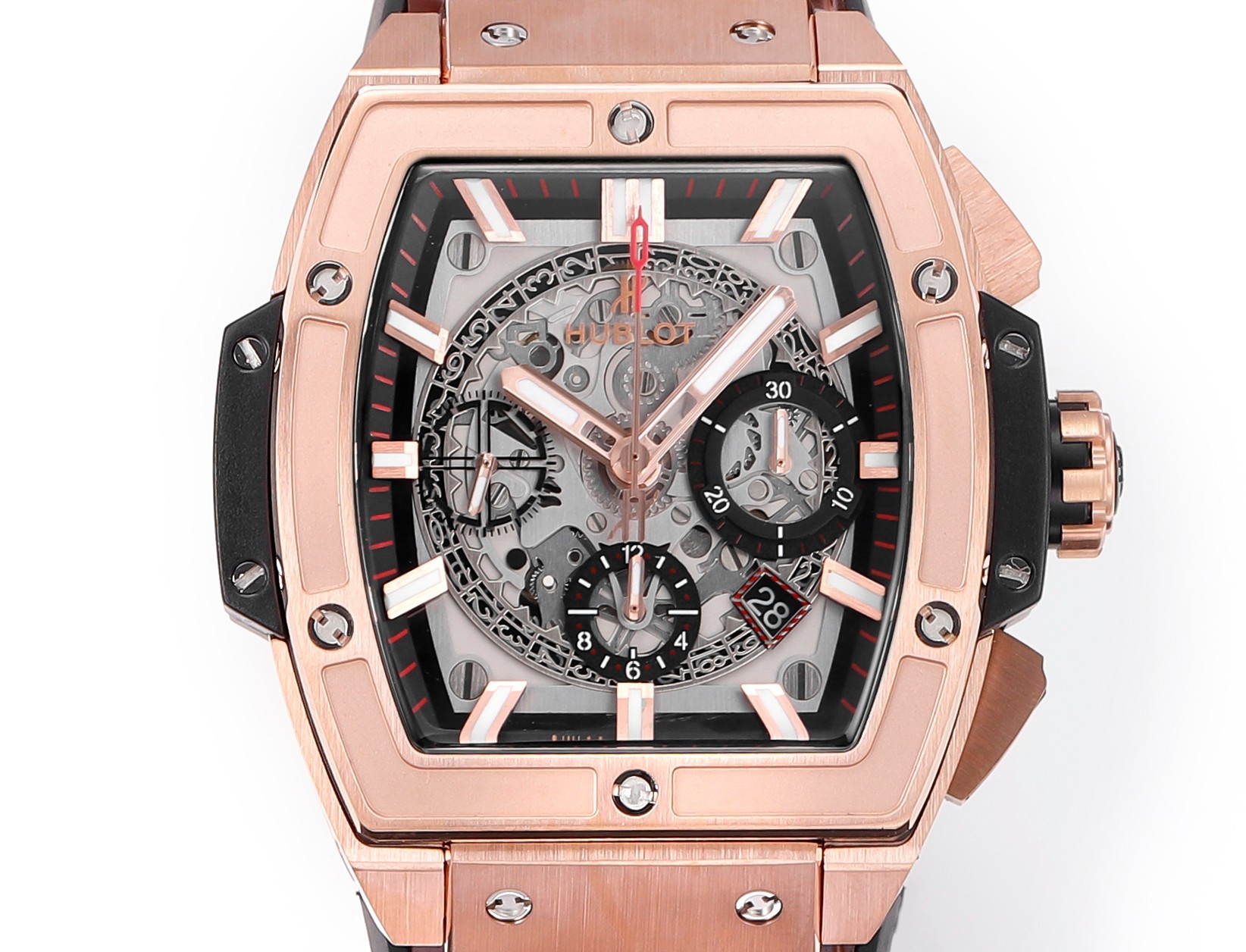 Hublot SPIRIT OF BIG BANG Chronograph, 45 mm Textured rubber strap(1:1 replica)