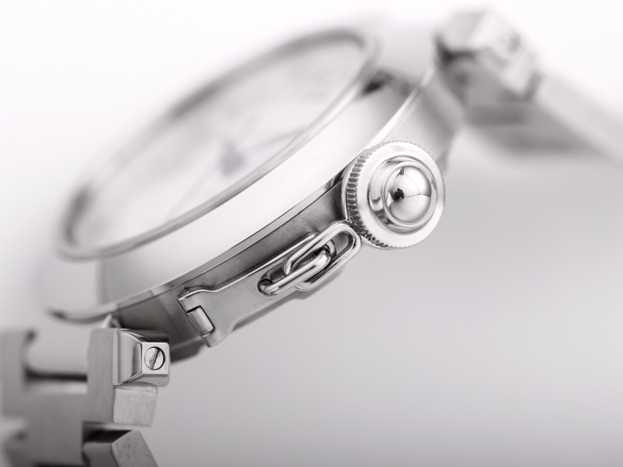 Cartier Pasha W31074M7 Ladies Automatic - White(1:1 replica)