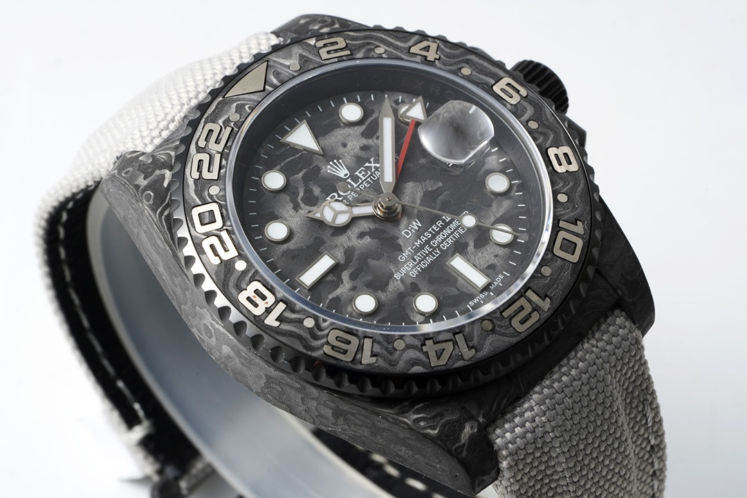 Diw New Rolex Ultra Limited Edition GMT-MASTER II - Carbon Fiber - Black Graffiti(1:1 replica)