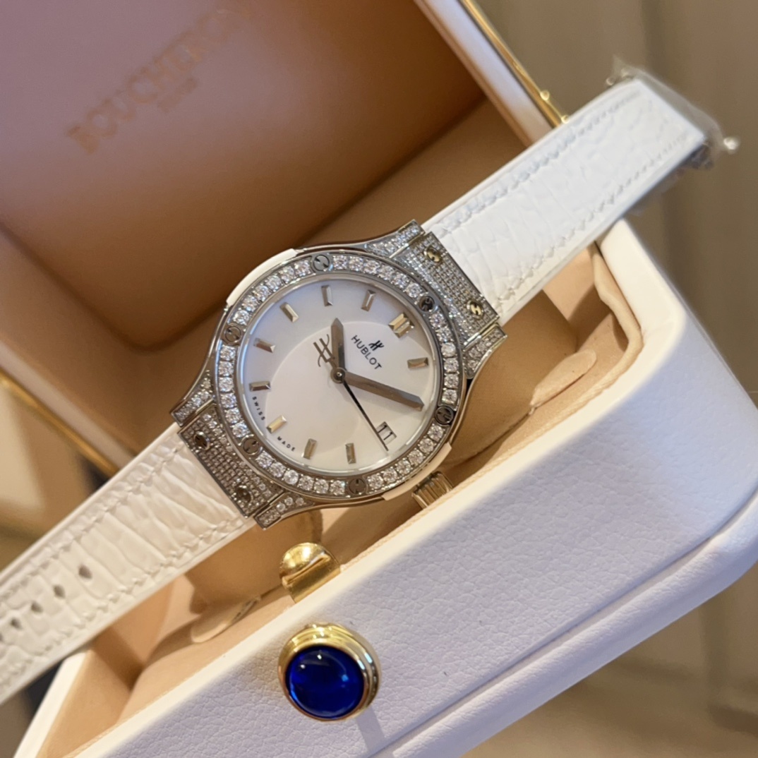 Hublot Classic 33mm High-End Women's Watch(1:1 replica)