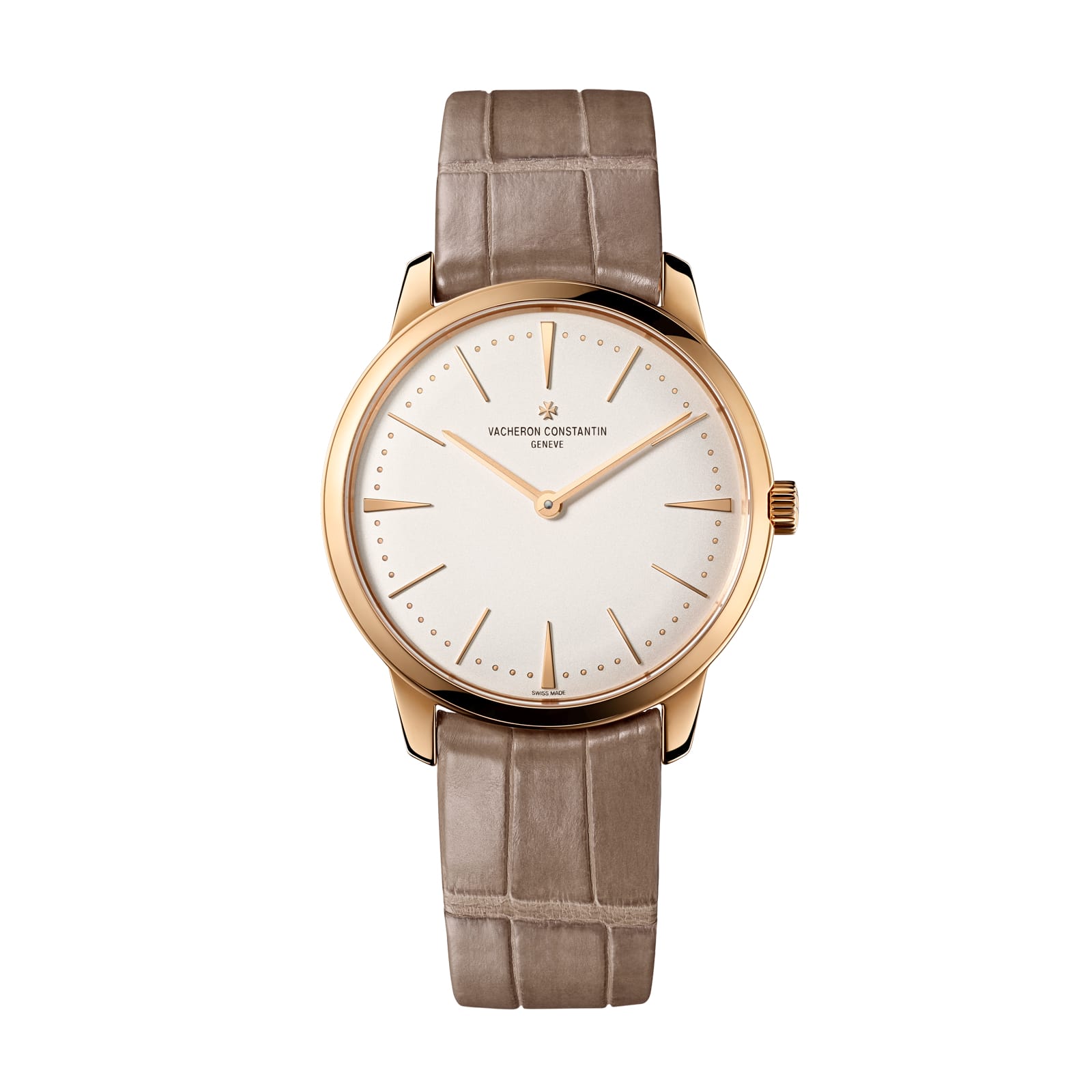 Replica Watches Fake Vacheron Constantin Patrimony manual-winding 36 MM PINK GOLD(1:1 replica)