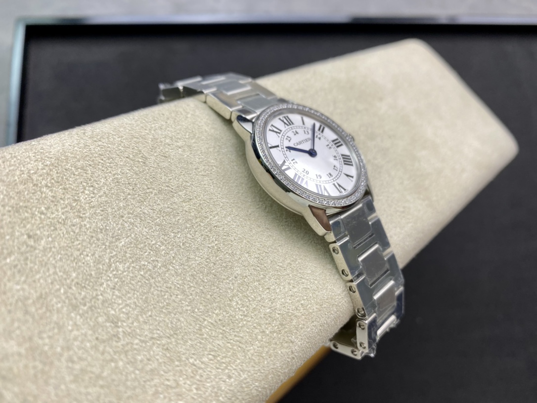 Cartier London Roman Numeral Couple's Watch Small 29.5mm(1:1 replica)