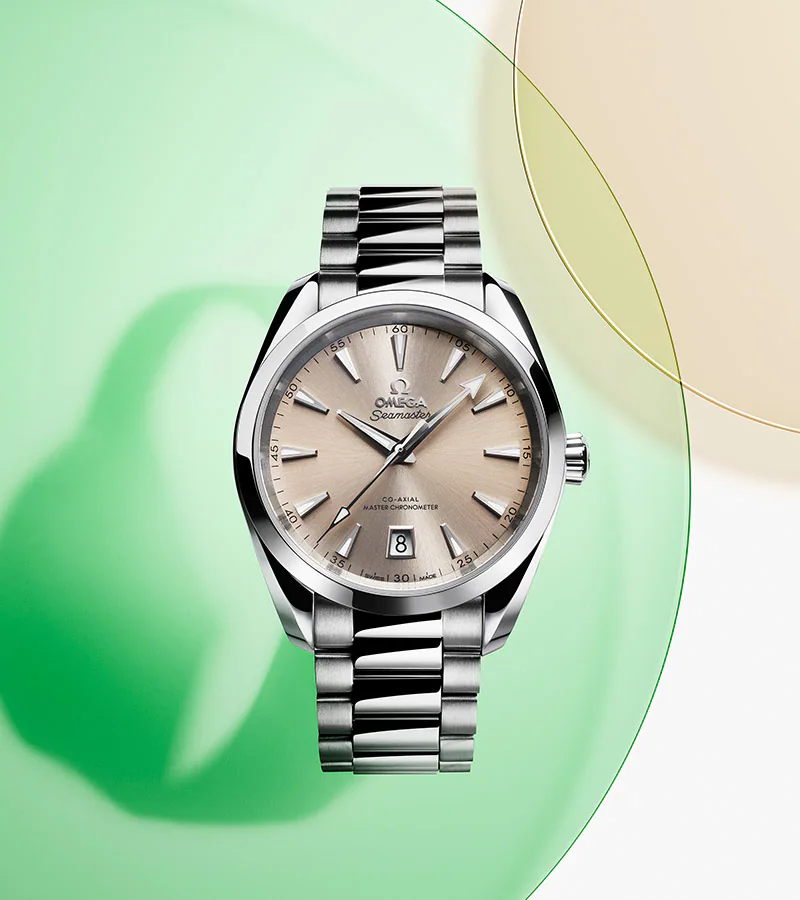 Seamaster Aqua Terra 150m Co-Axial Master Chronometer 38mm 'Sandstone' Dial On Bracelet(1:1 replica)