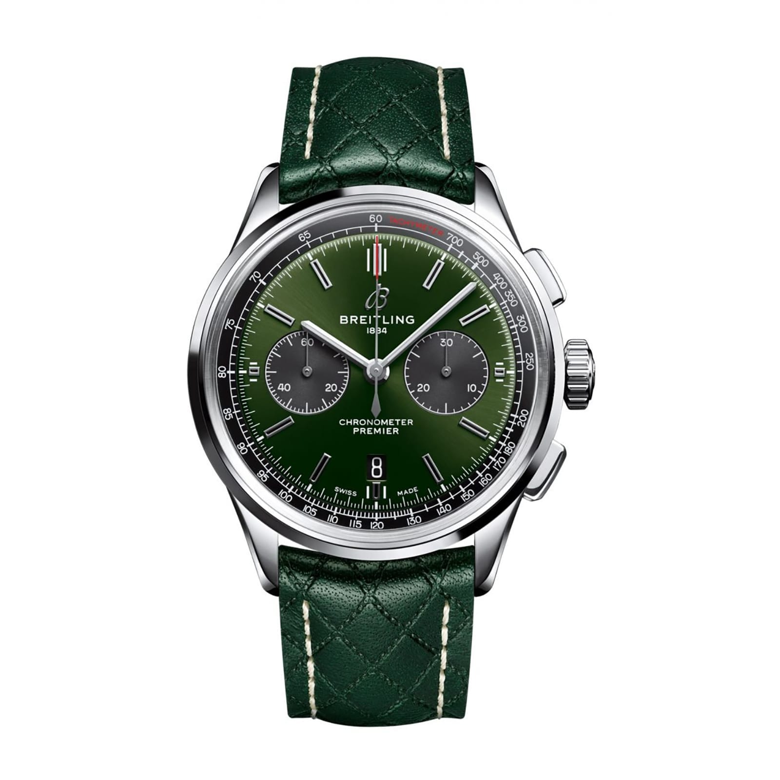 Fake Breitling Replica Watches Premier B01 Chronograph 42 Bentley British Racing Green(1:1 replica)