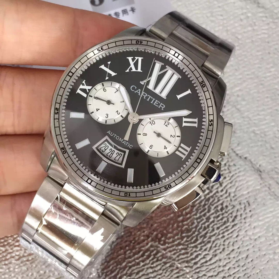 Cartier Calibre Chronograph Men's Watch(1:1 replica)