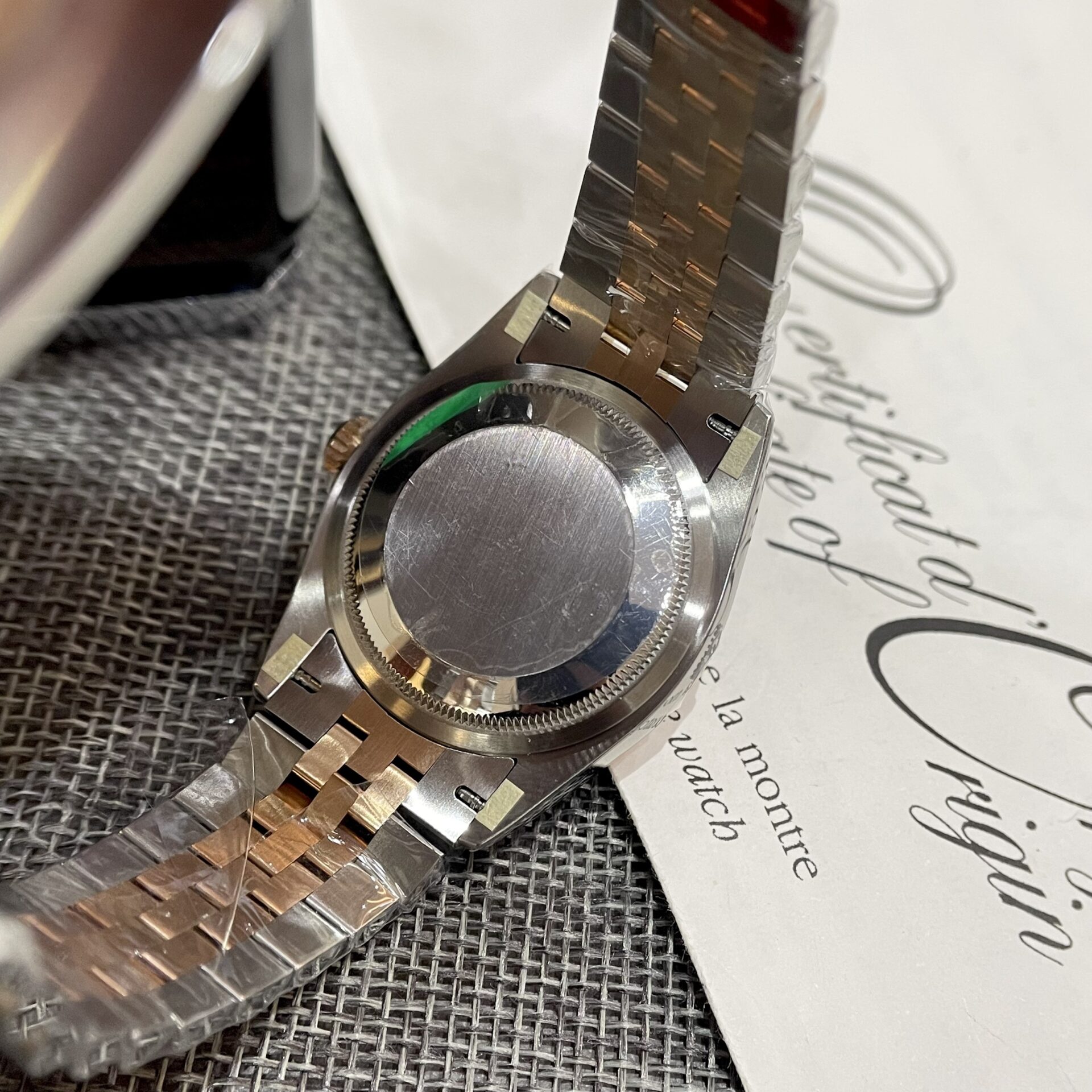 Rolex DateJust 126231 Wimbledon Dial Replica Watch Demi Strap VS Factory 36mm