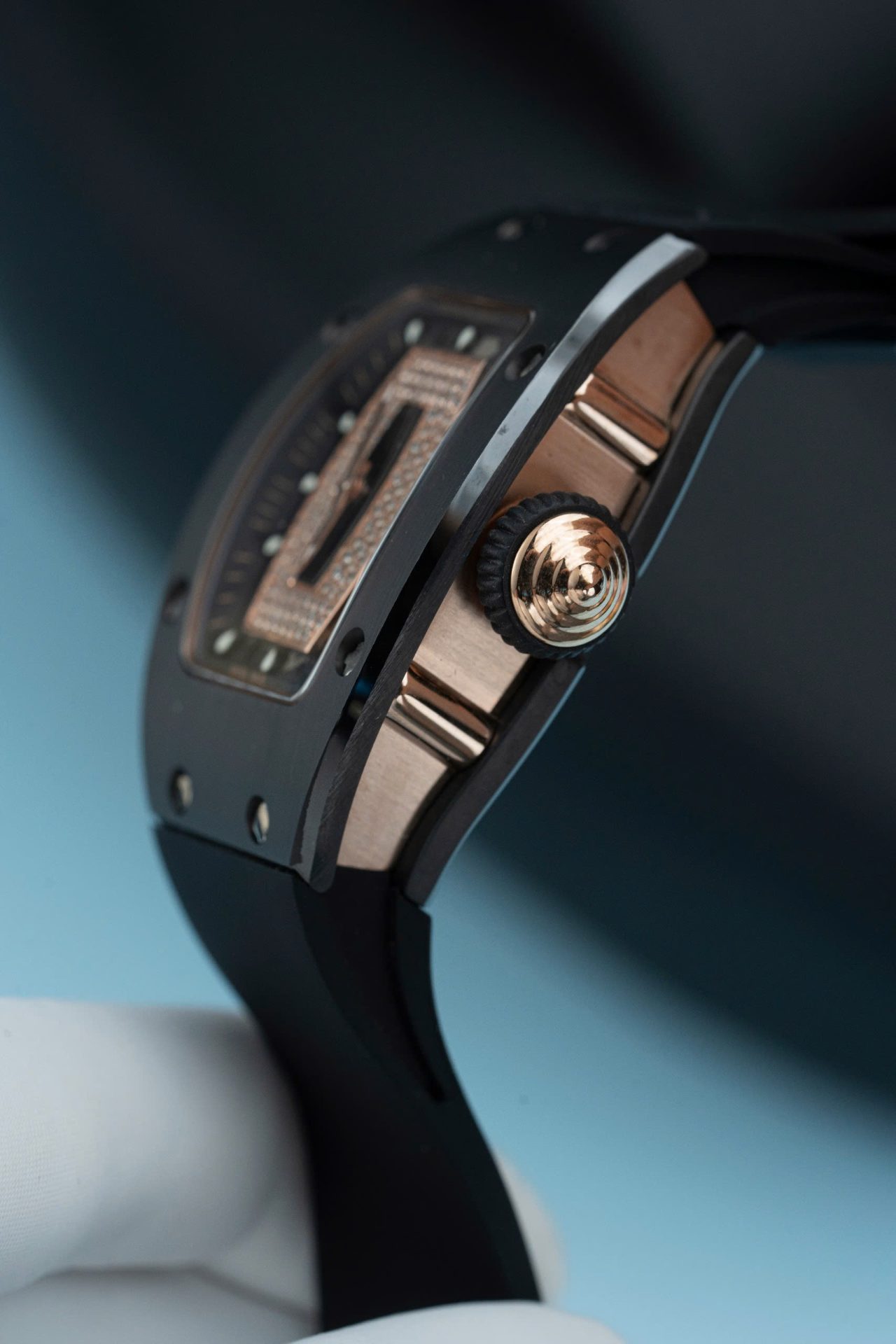 Richard Mille Fake Watches RM07-01 Ceramic Black 36mm