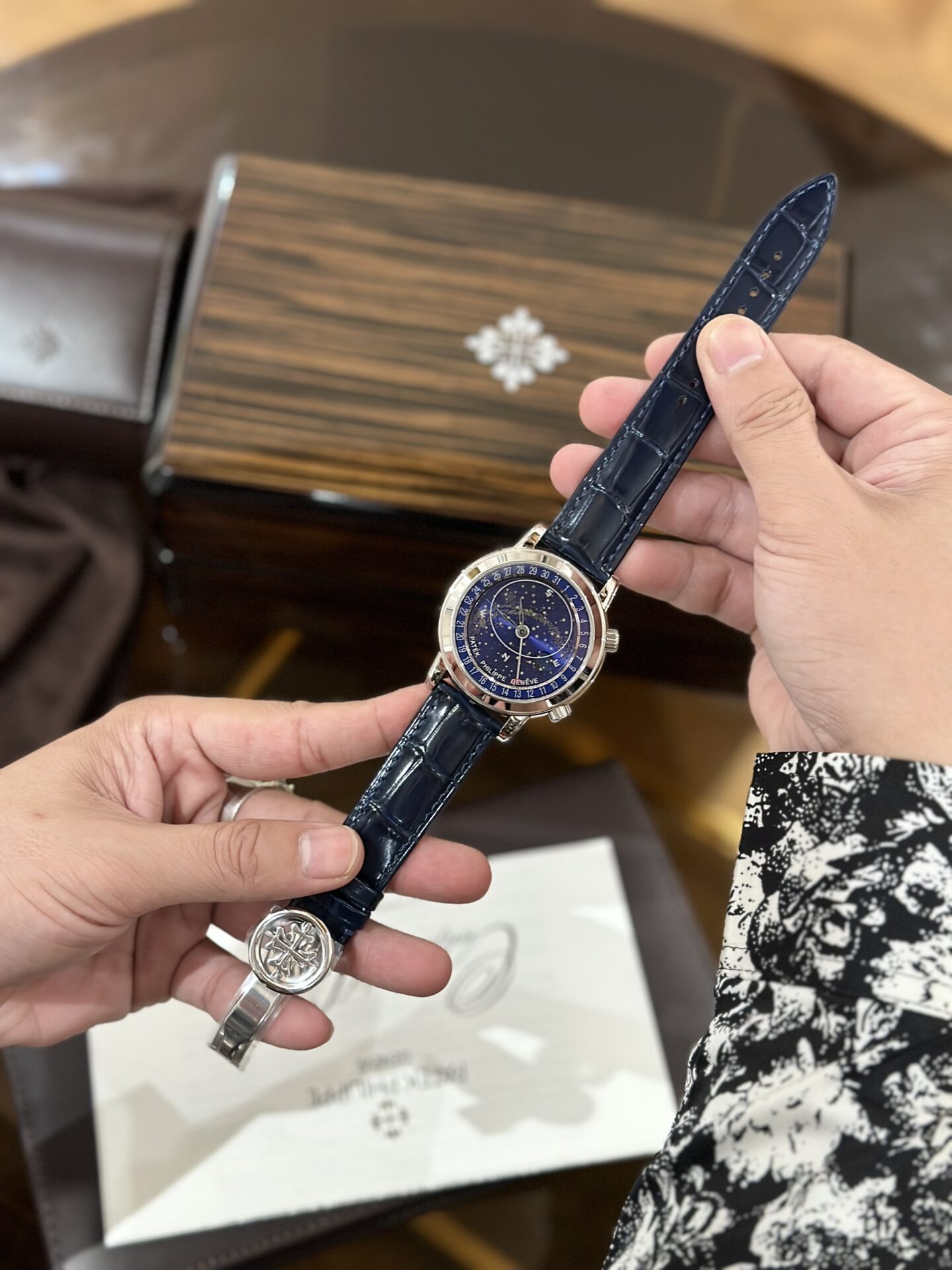 Patek Philippe Complications 6102 Replica 11 Watch Blue 44mm