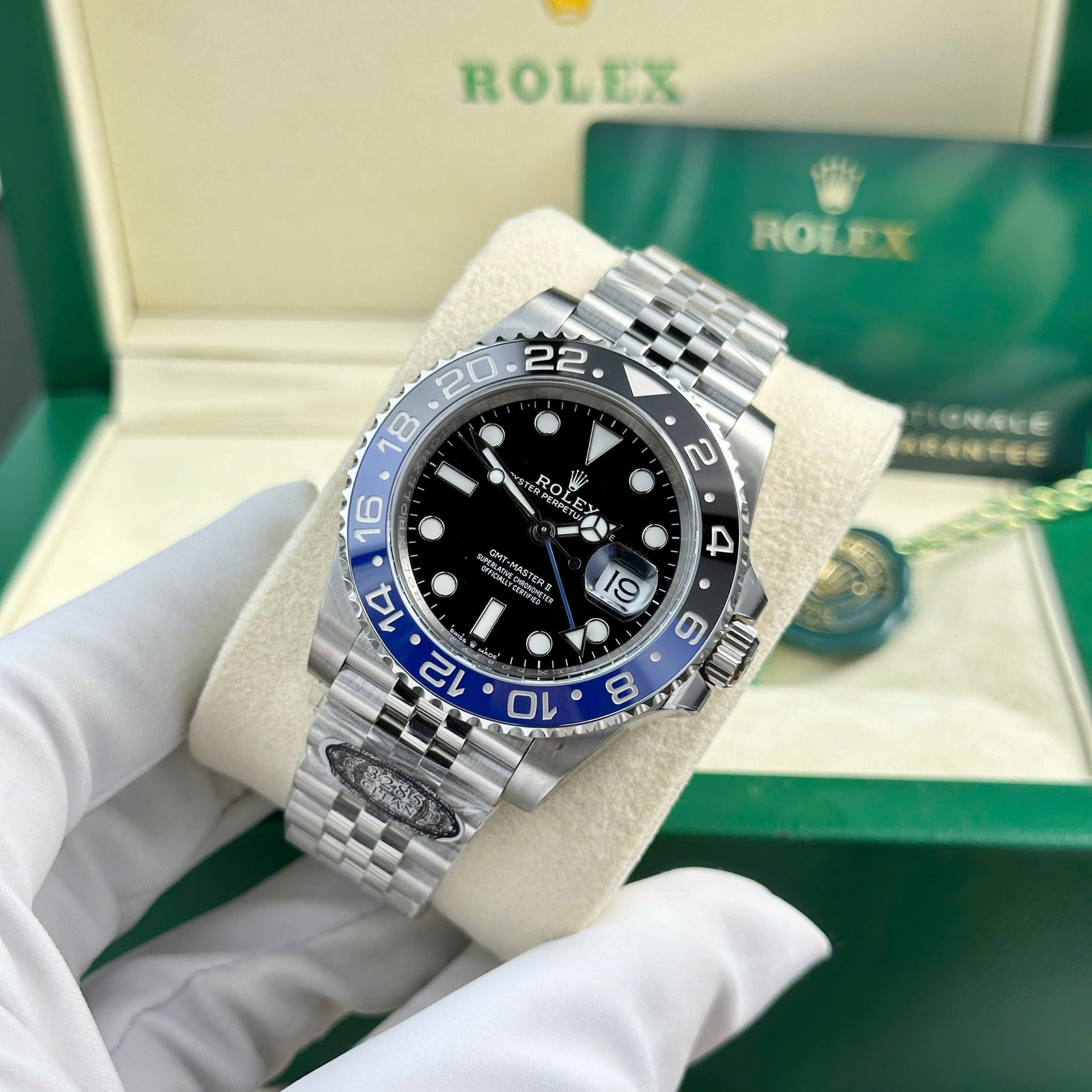 Rolex Replica Watch GMT-Master II 126710BLNR Batgirl Clean Factory 40mm