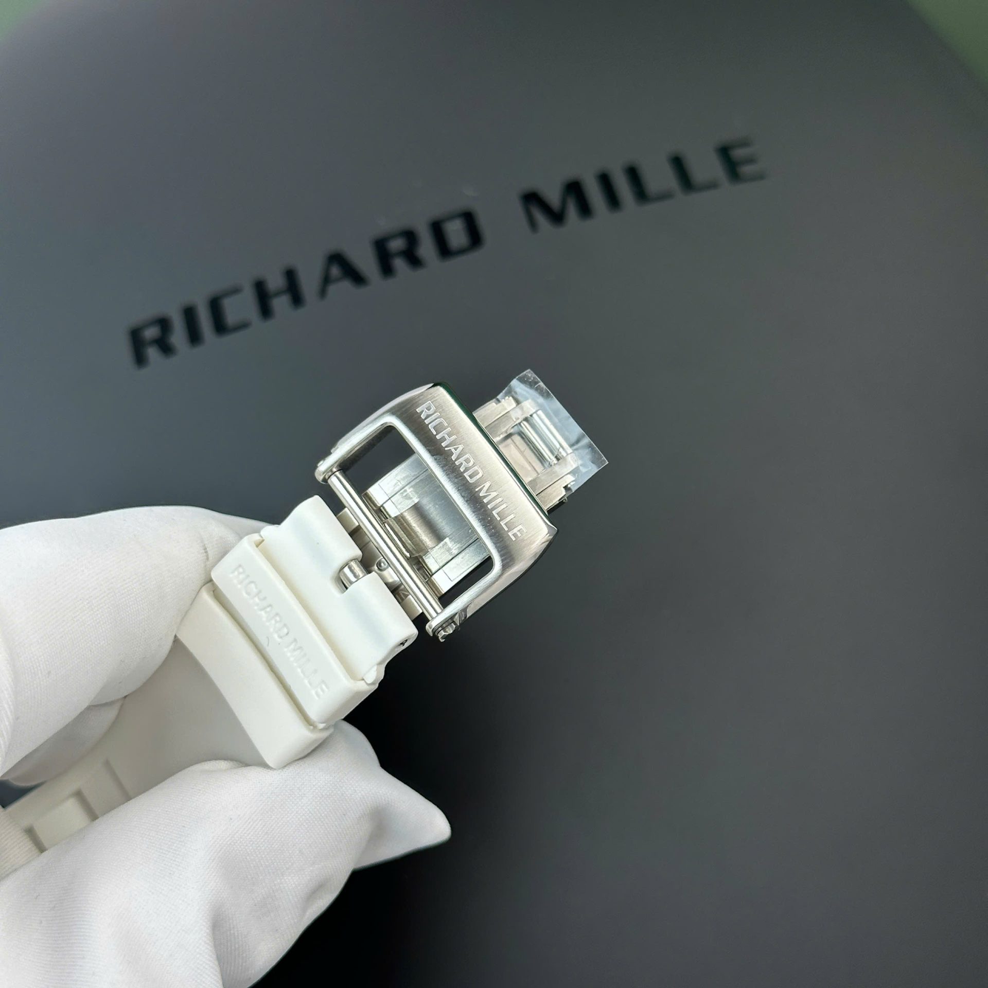 Richard Mille RM055 Bubba Watson Best Replica Watch White Ceramic BBR Factory 42,7 49,7