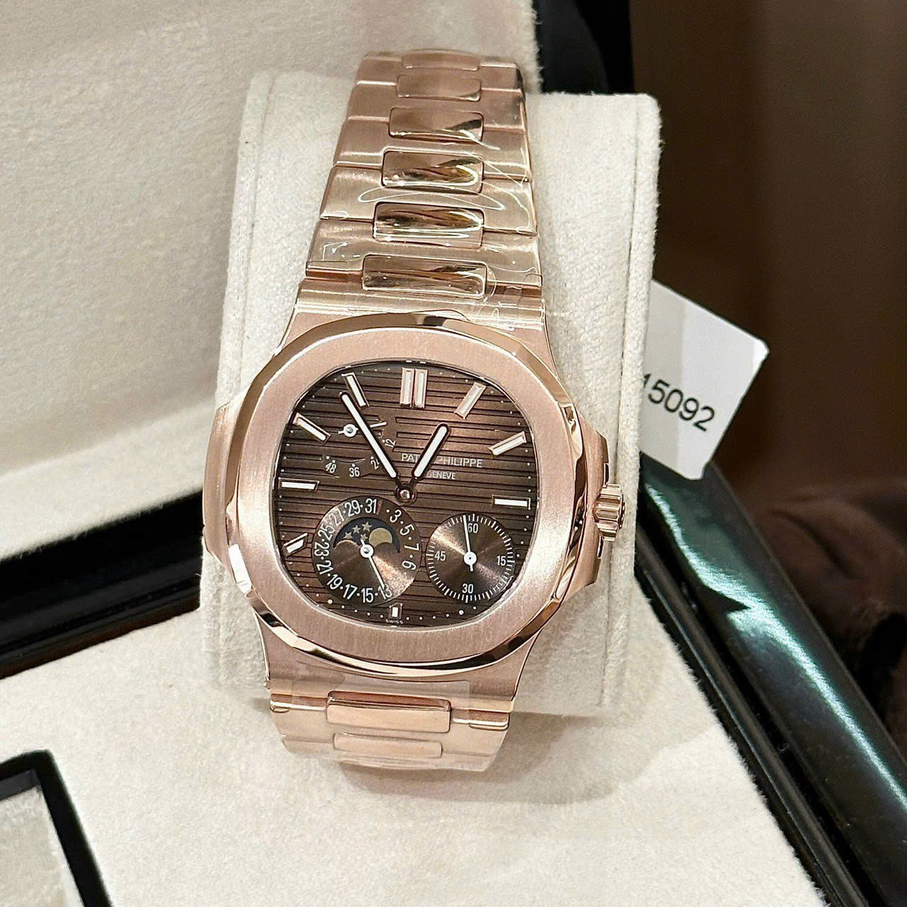 Patek Philippe Nautilus 5712 Gold Wrapped Chocolate Dial GRF 40mm