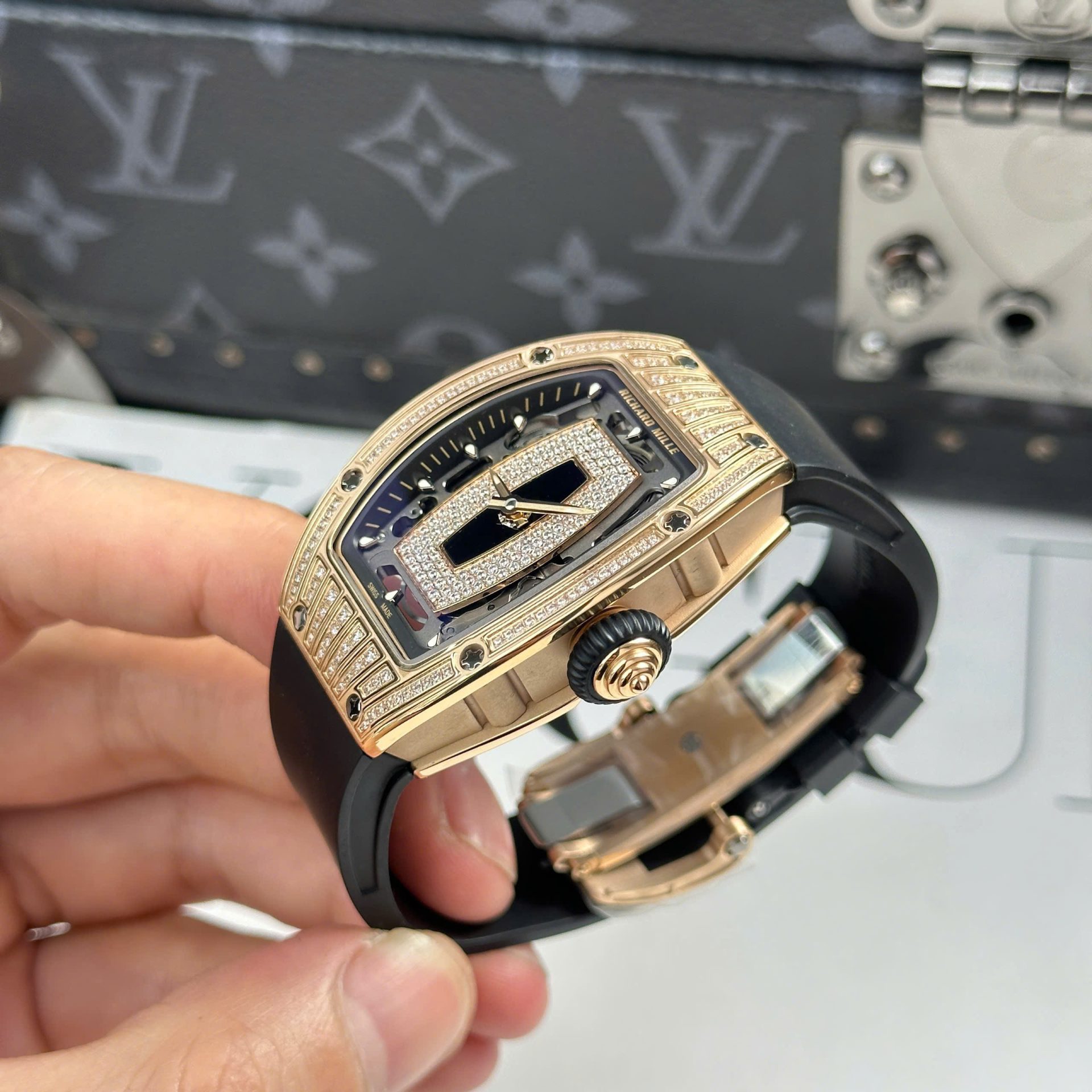 Richard Mille RM07-01 Replica Watches Best Quality Rubber Strap ZF Factory 36mm