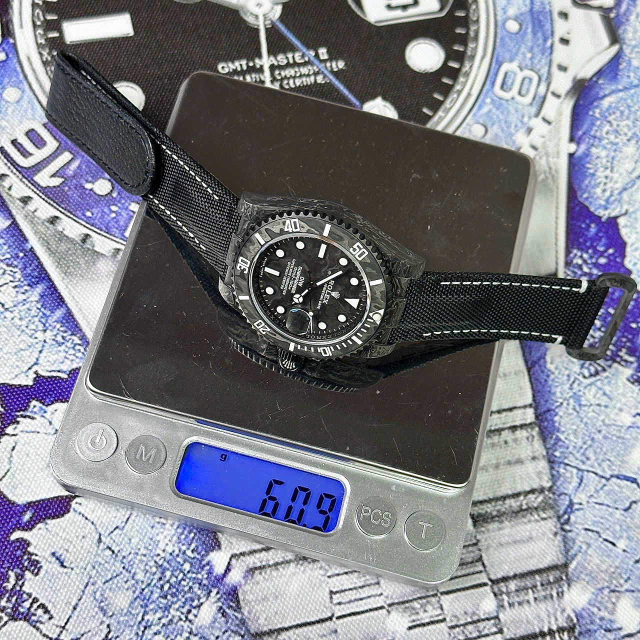 Rolex Submariner Diw Replica 1:1 Watch Carbon Ultra Light 40mm