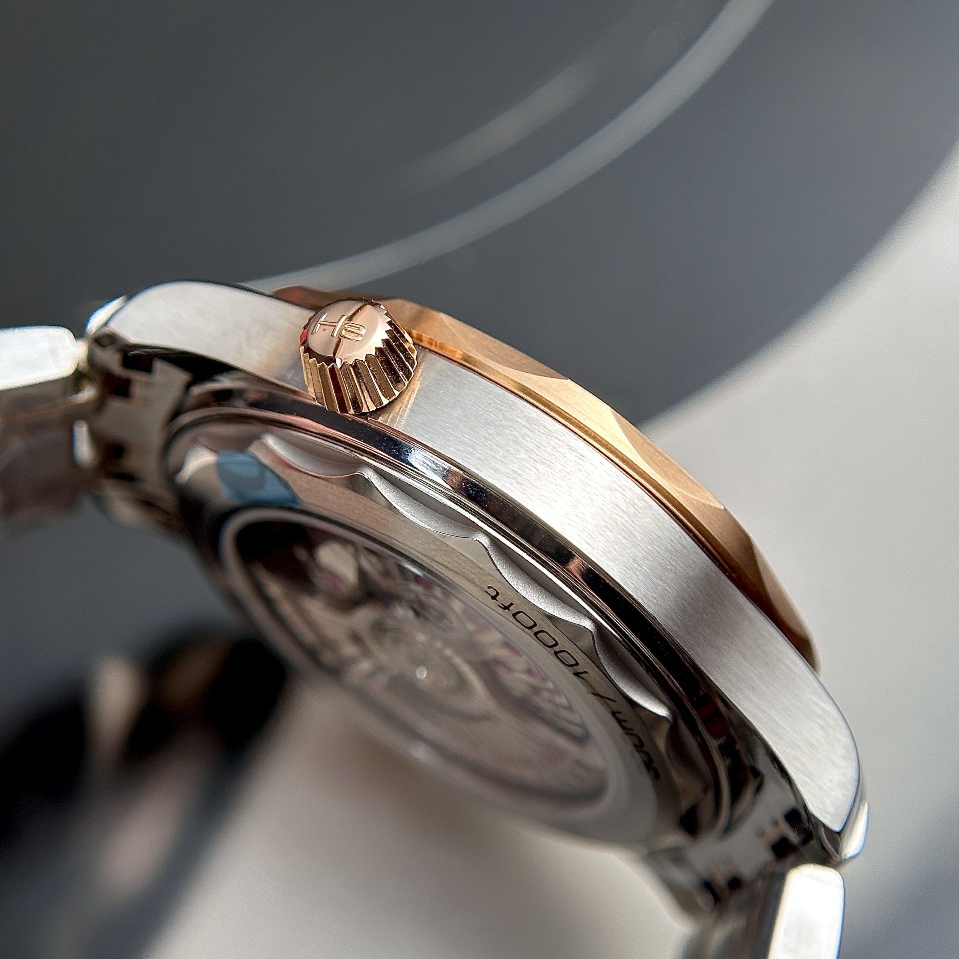 Omega Replica Watch Seamaster Demi Rose Gold Dial Blue VS Factory 42mm