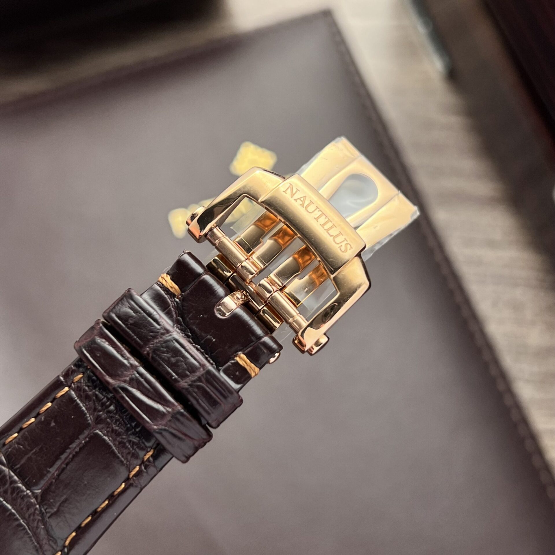 Patek Philippe Nautilus 5711 Replica Watch Leather Strap 3K Factory 40mm