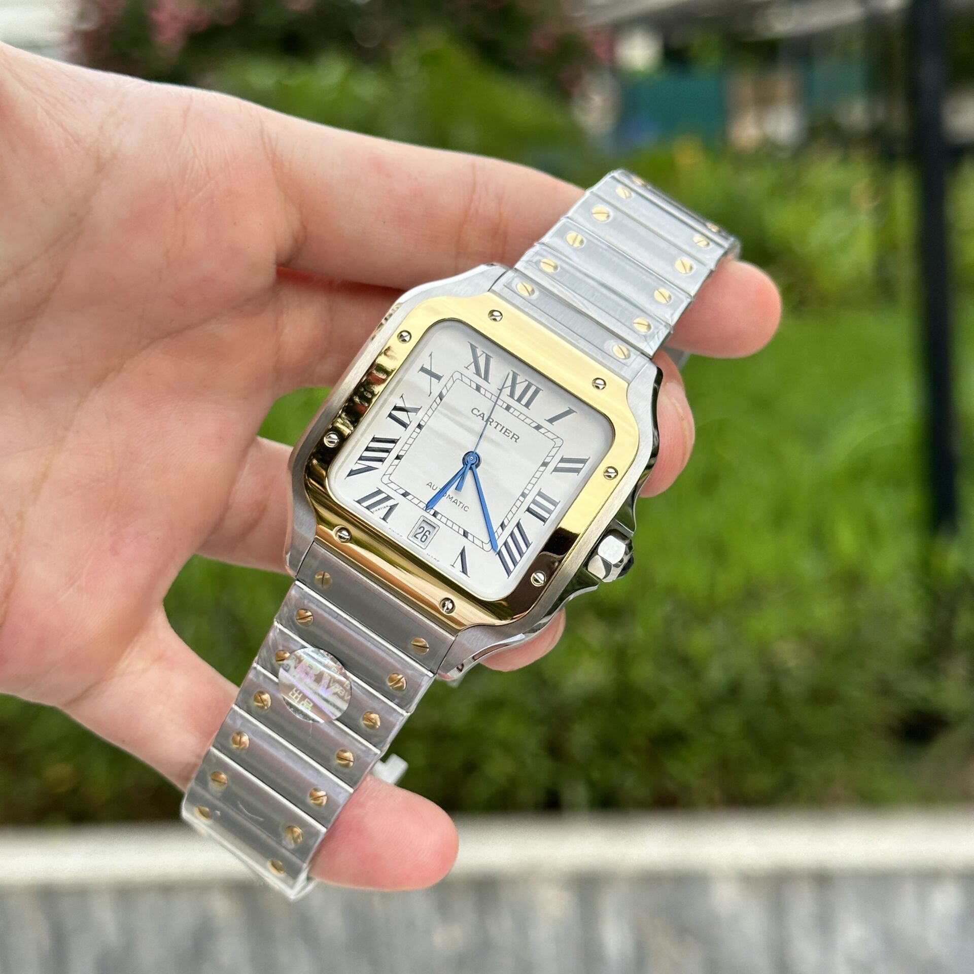 Cartier Santos De Cartier W2SA0009 Replica Watch BV Factory 39.8mm