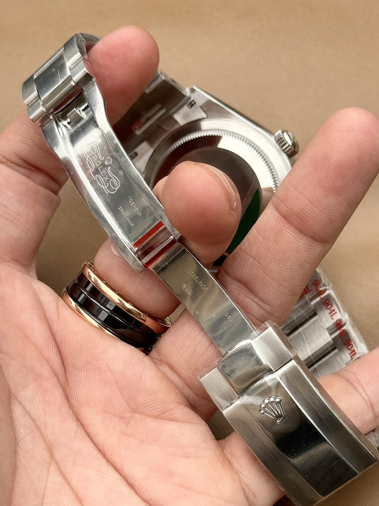 Rolex Fake Watch Sky Dweller 326934 White Dial Metal Wire 42mm