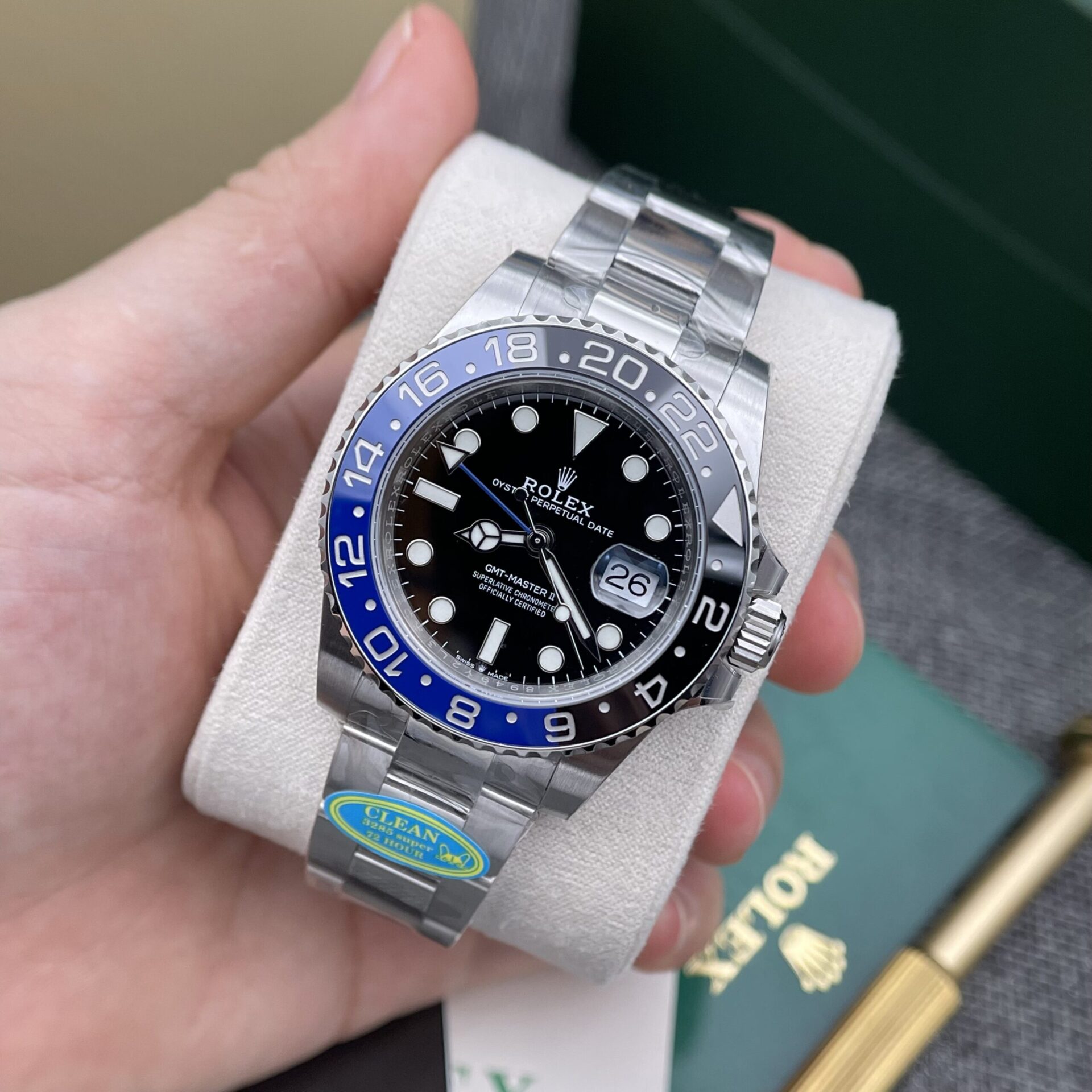 Rolex GMT-Master II 116710BLNR Replica Watch Batman 40mm