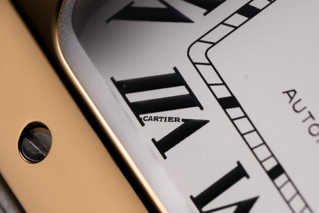 Cartier Replica Watch Santos Demi White Dial BV Factory 35.2mm