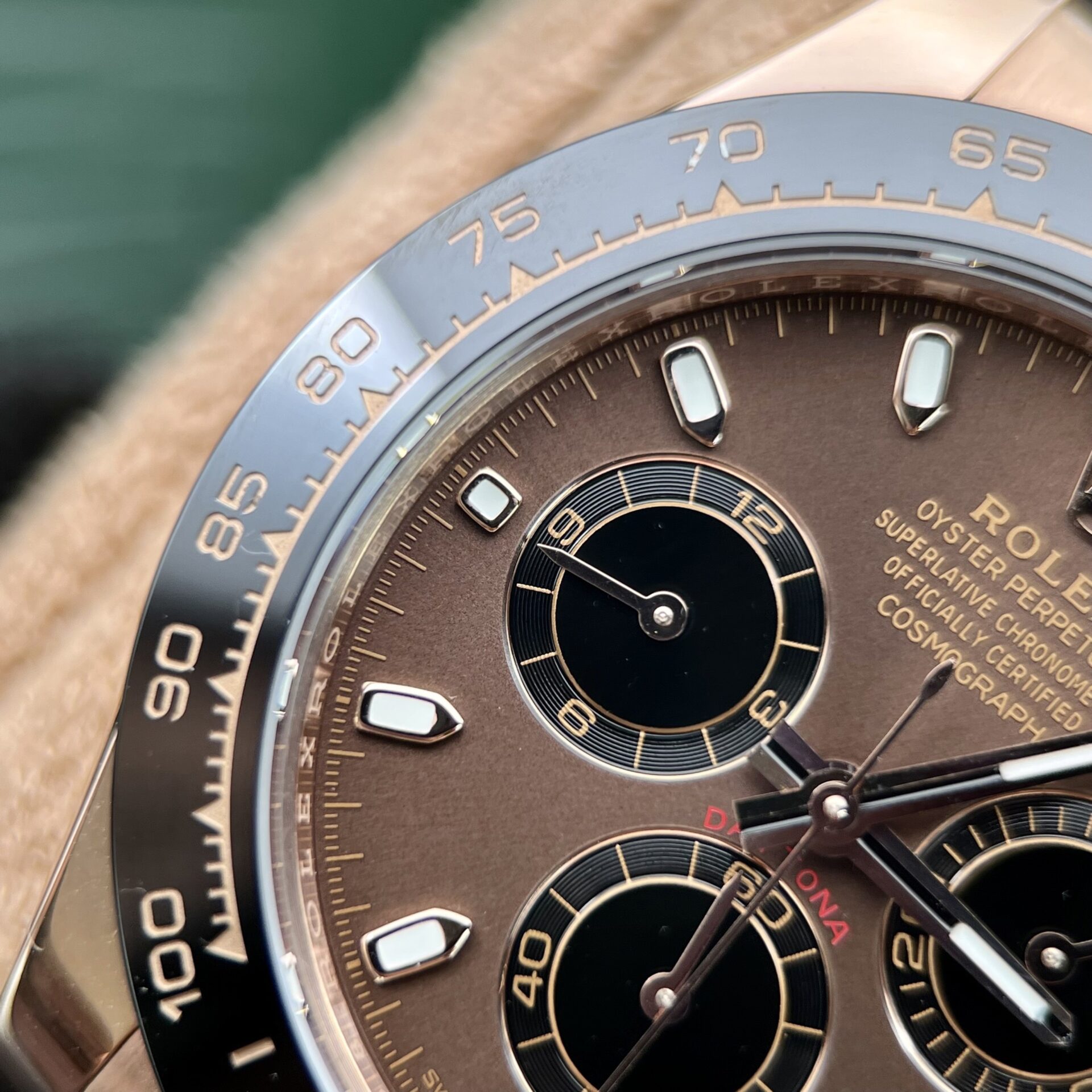 Rolex Best Replica Watch Daytona 116515LN Gold Wrapped Chocolate Dial 40mm