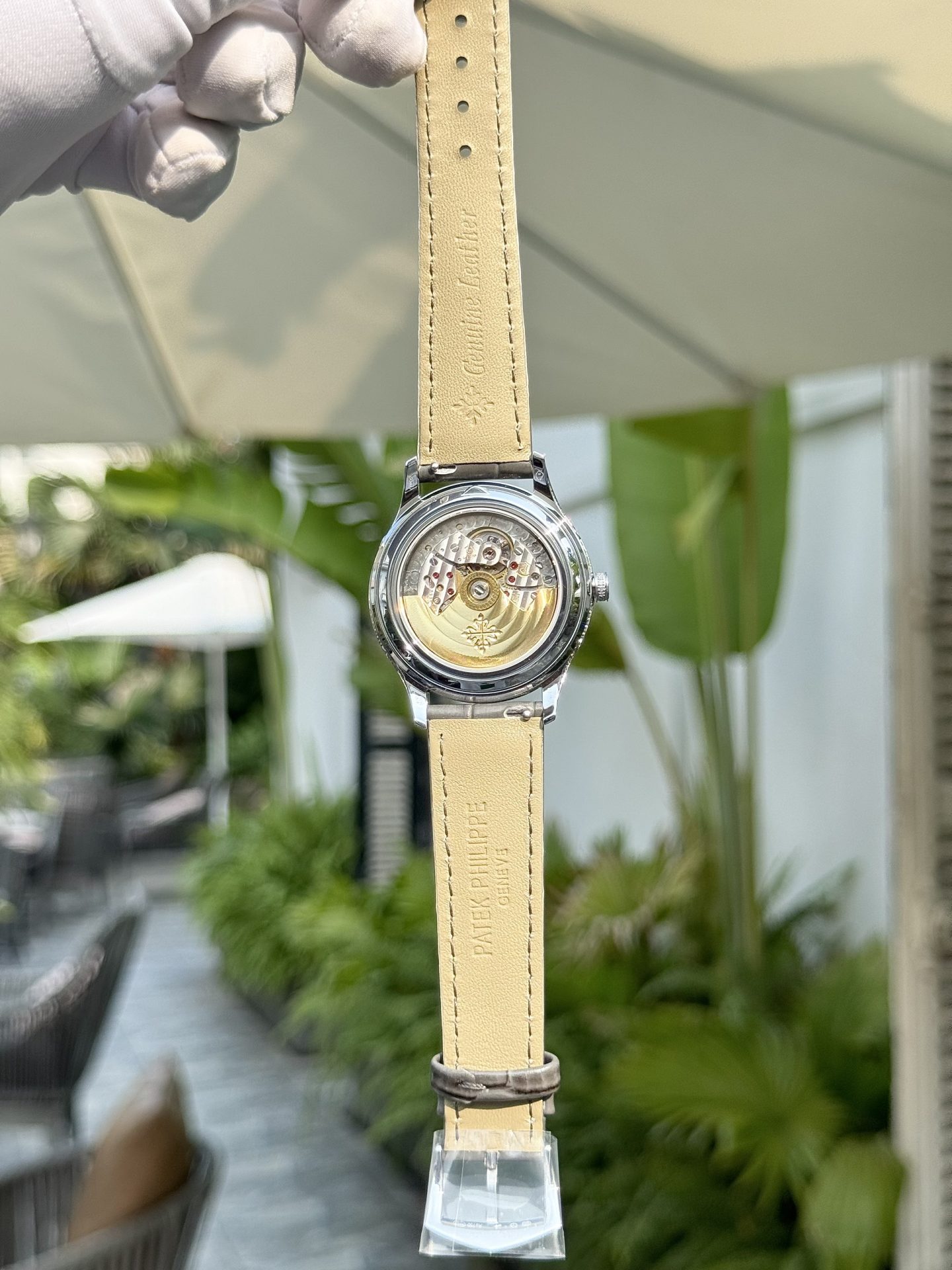 Patek Philippe Best Replica Watches Complications 4947G Gray Leather Strap 38mm