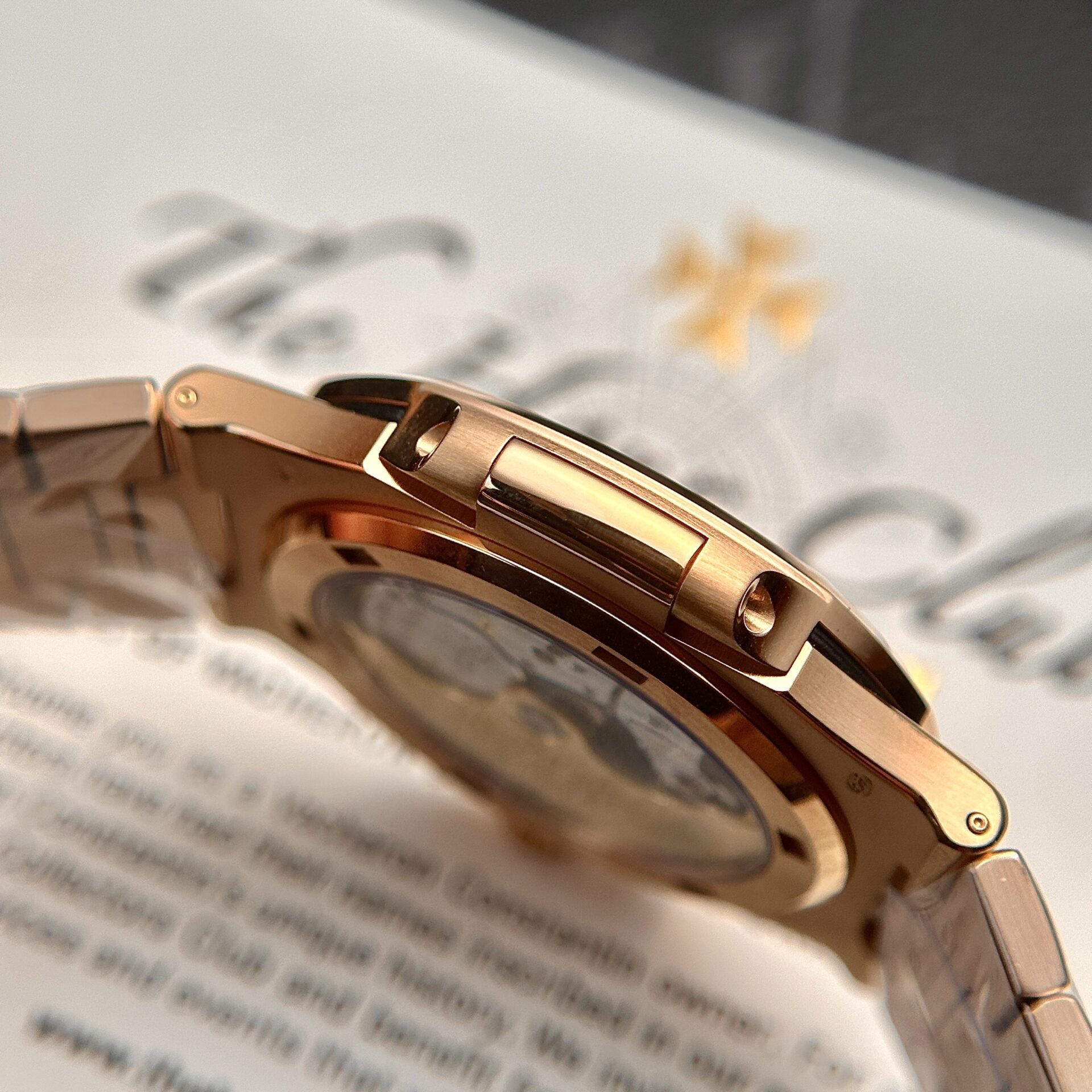 Patek Philippe Nautilus 5711 Brown Dial Rose Gold Case 3K Factory 40mm