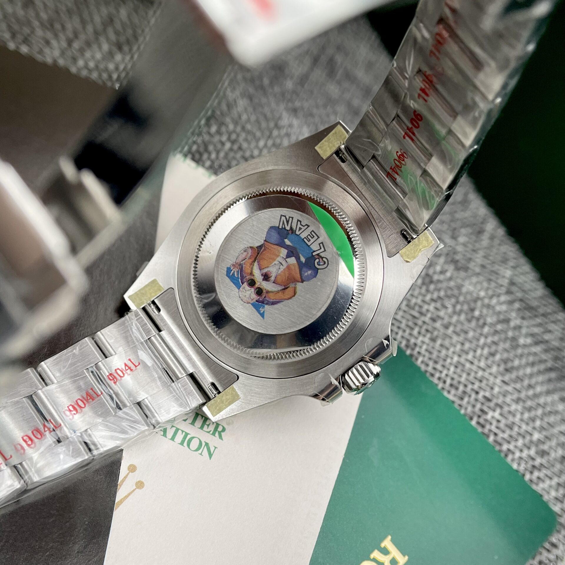 Rolex GMT Master II Replica Watch Black Dial Clean Factory 40mm