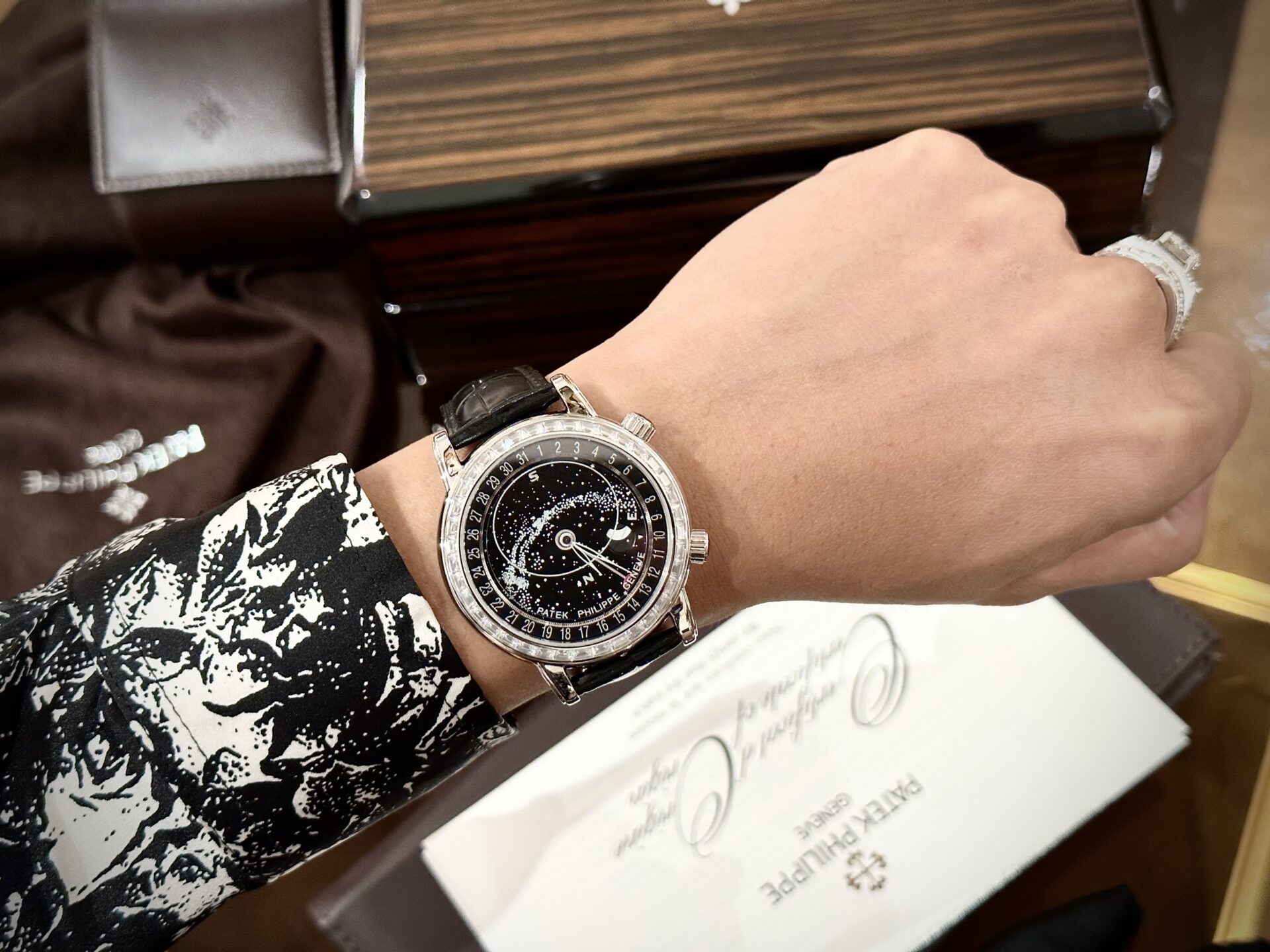 Patek Philippe Grand Complications 6104G Replica Watch Black 44mm