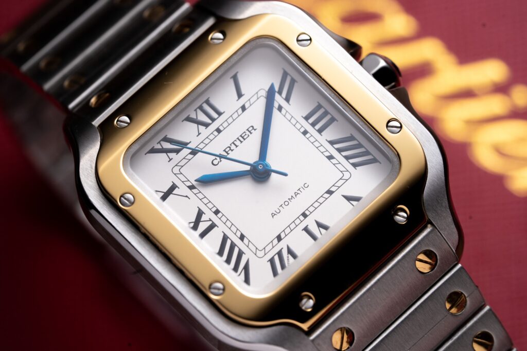 Cartier Replica Watch Santos Demi White Dial BV Factory 35.2mm