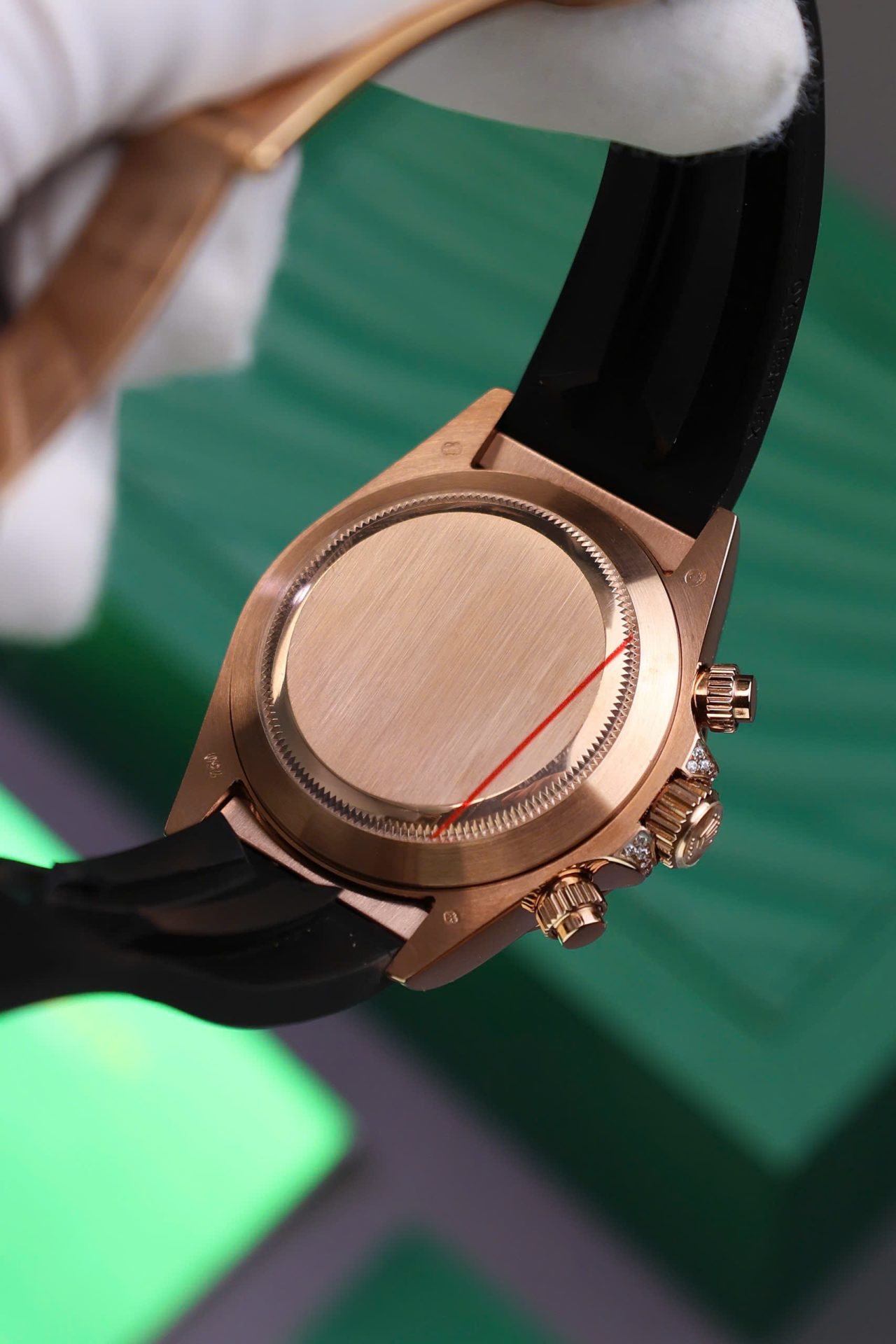 Rolex Daytona Rainbow Copies Watch Rubber Strap MS Factory 40mm