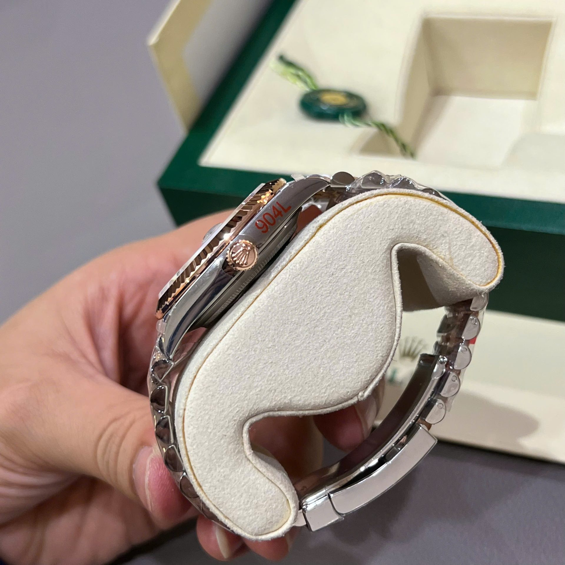 Rolex DateJust Dial Mother Of Pearl Custom Gold Wrapped GM Factory 41mm