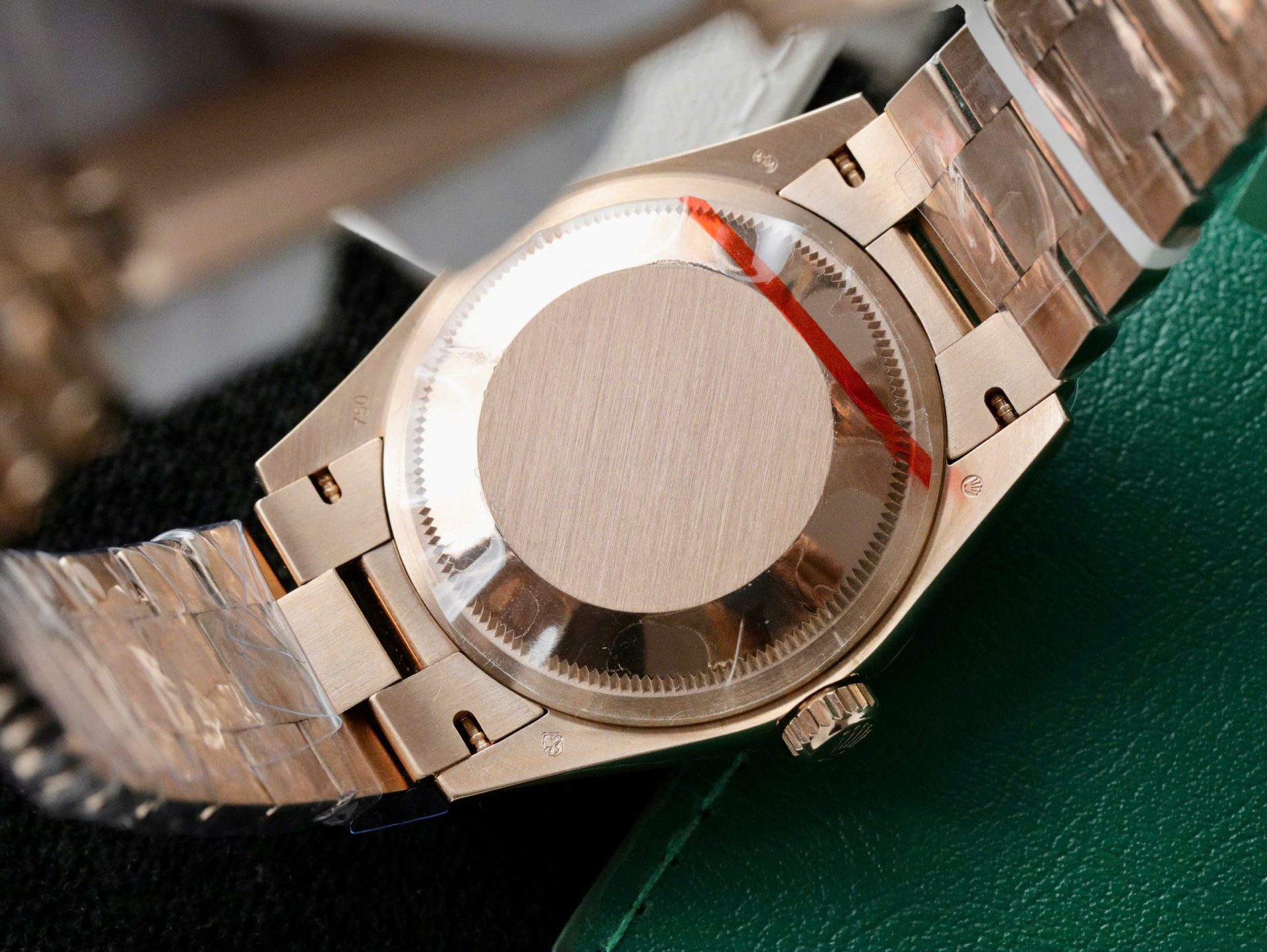 Rolex Day-Date 128395TBR Refined 18K Gold Wrapped   Moissanite Diamonds Best Replicas 36mm