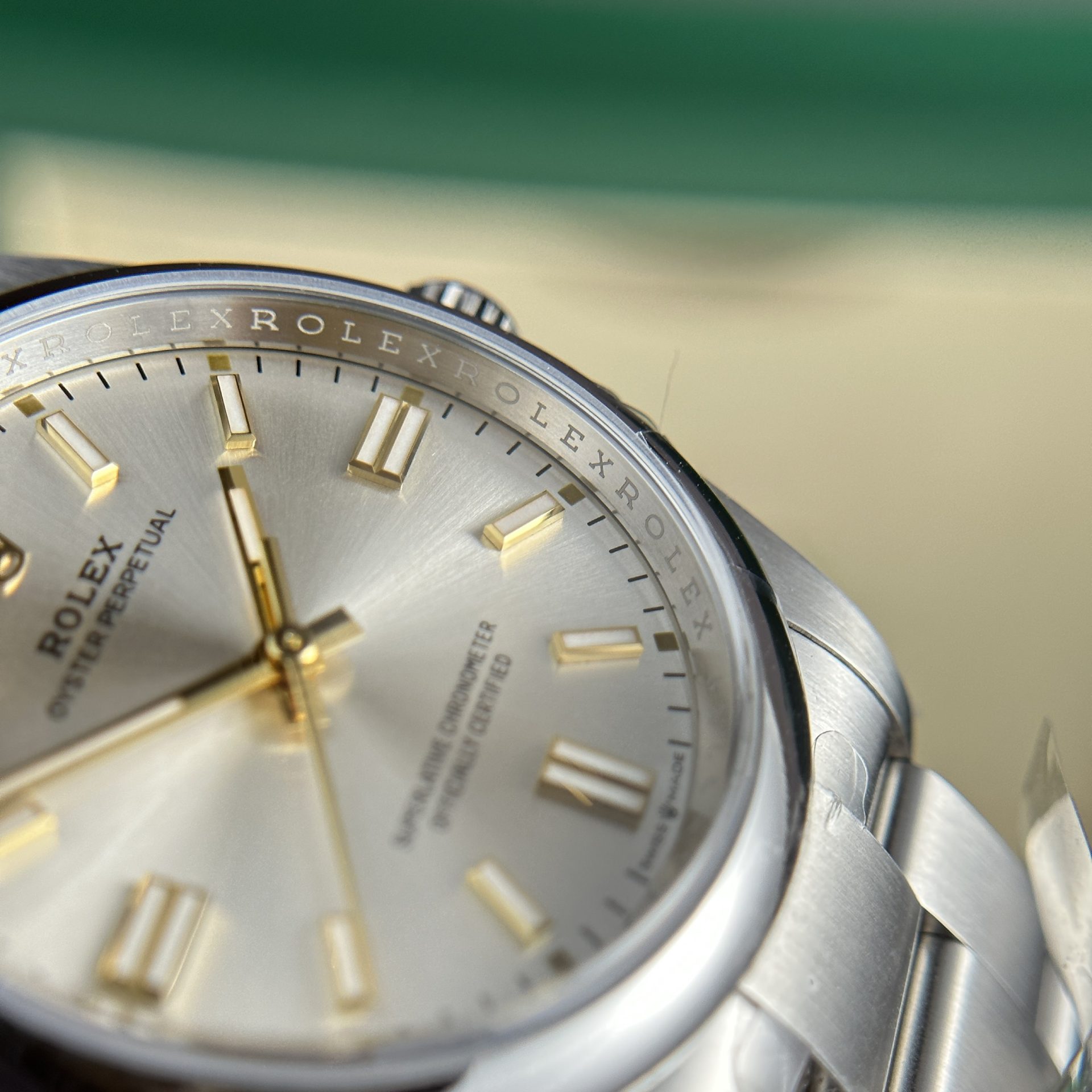 Rolex Fake Watch Oyster Perpetual 126000 Silver Dial Clean Factory 36mm