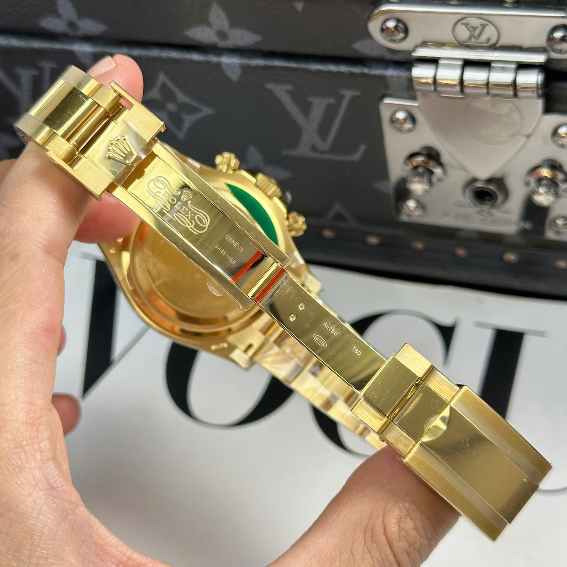 Rolex Daytona 126508 Dial Green Best Replica Watch Oyter Strap THB Factory 40mm