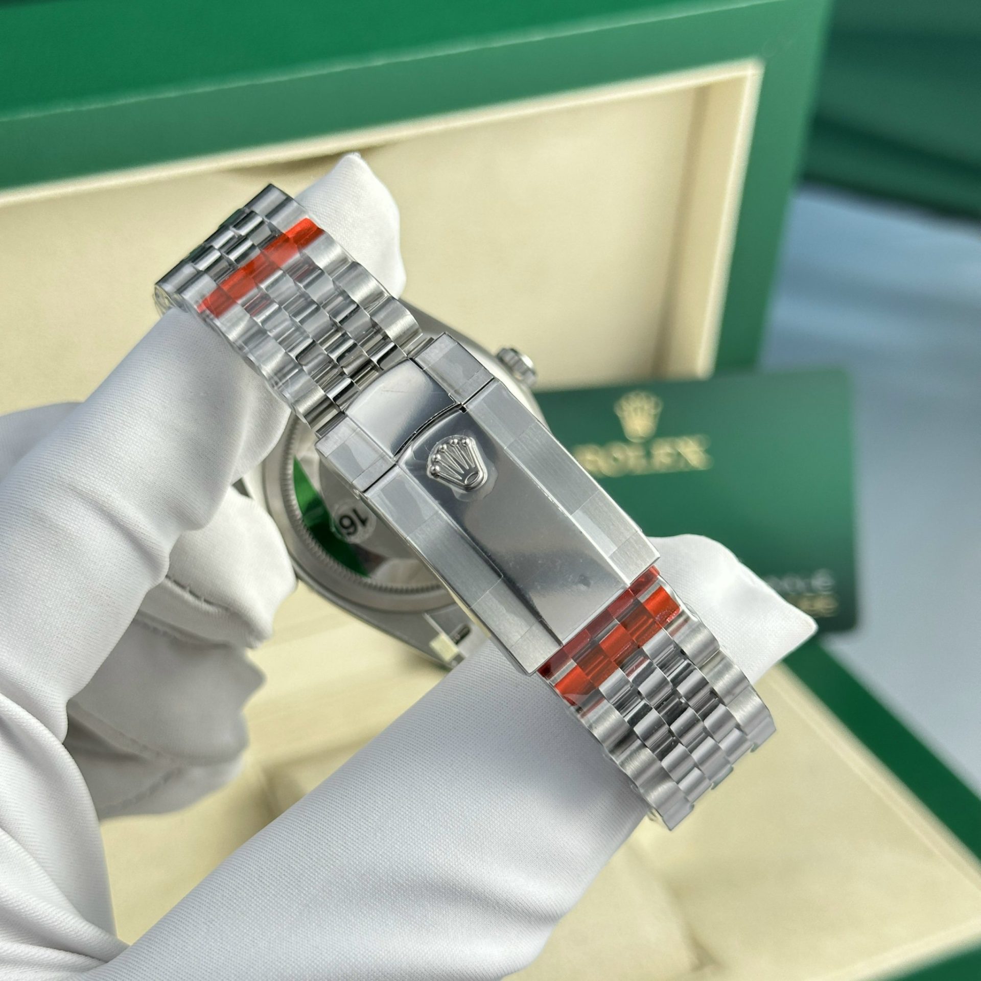 Rolex Replica Watch DateJust 126234 Dial Green VS Factory 36mm