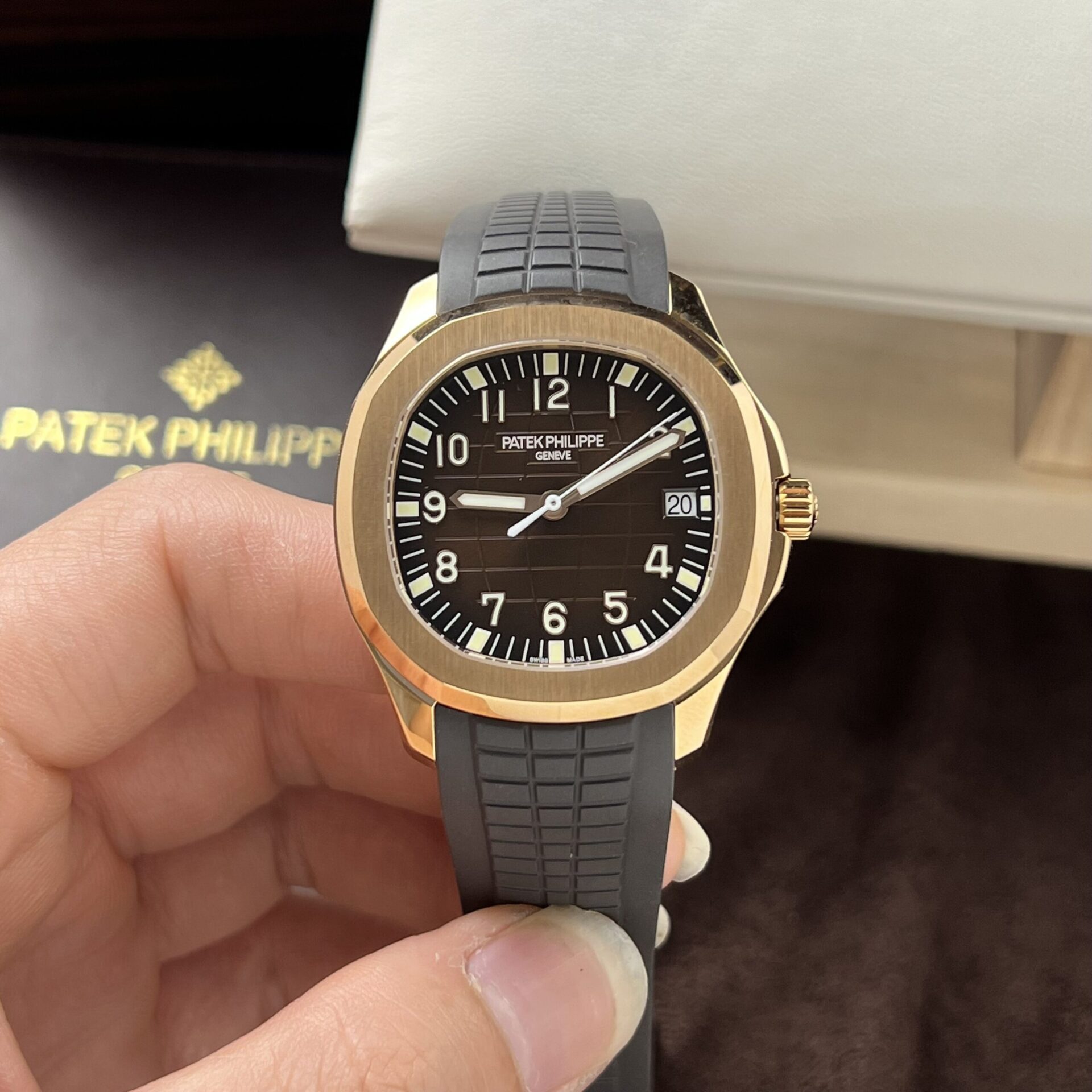 Patek Philippe Replica Watch Aquanaut 5167R Bown Dial 3K Factory 40mm