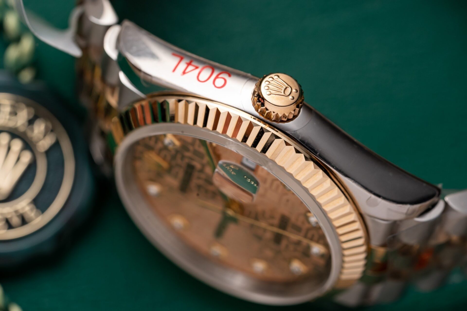 Rolex DateJust Replica Watch Gold Wrapped Fluted Dial GM Factory 36mm