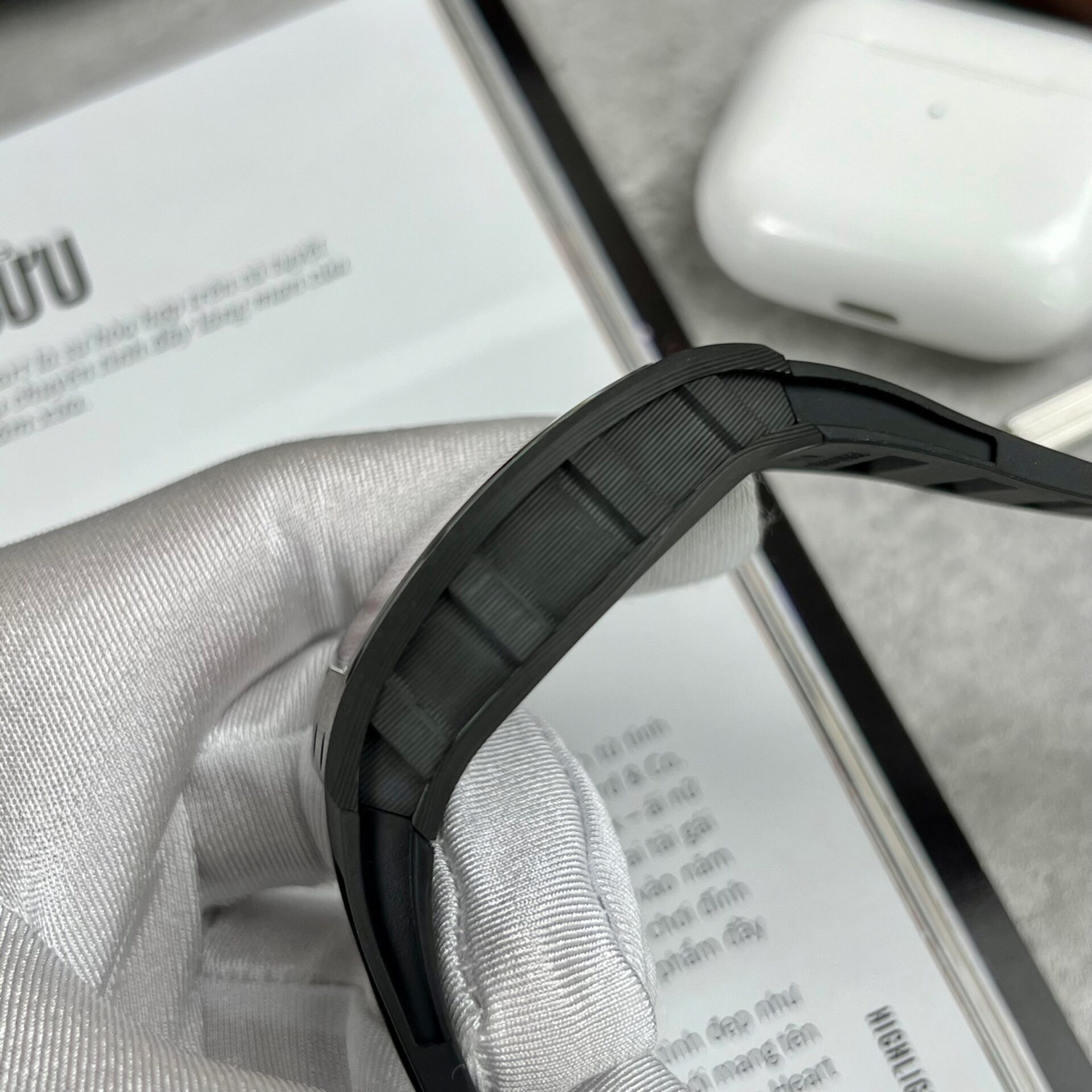 Richard Mille RM055 Replica 1:1 Watch Black BBR Factory 45mm