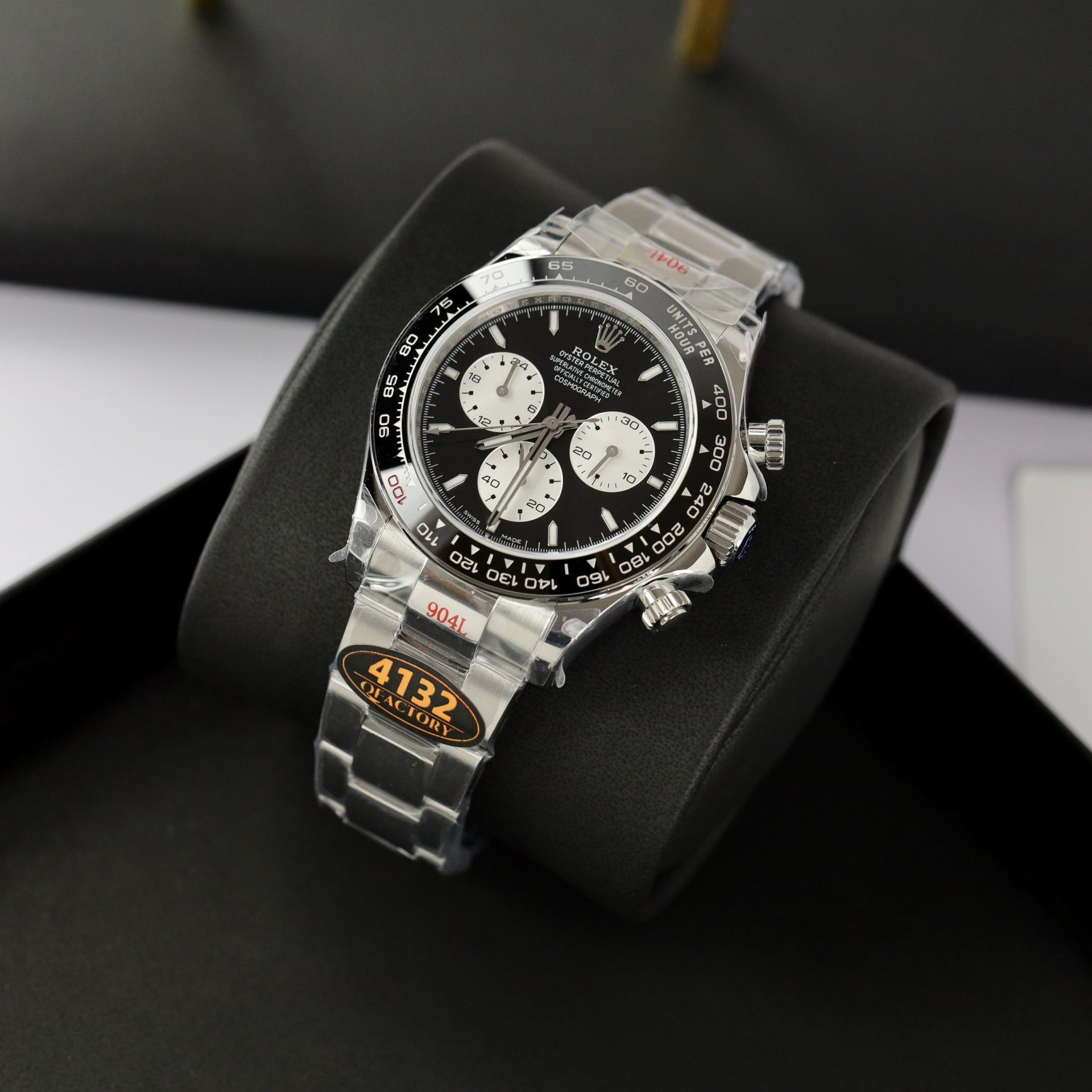 Rolex Replica Watch Daytona Chronograph 126529LN Dial Black QF Factory 40mm