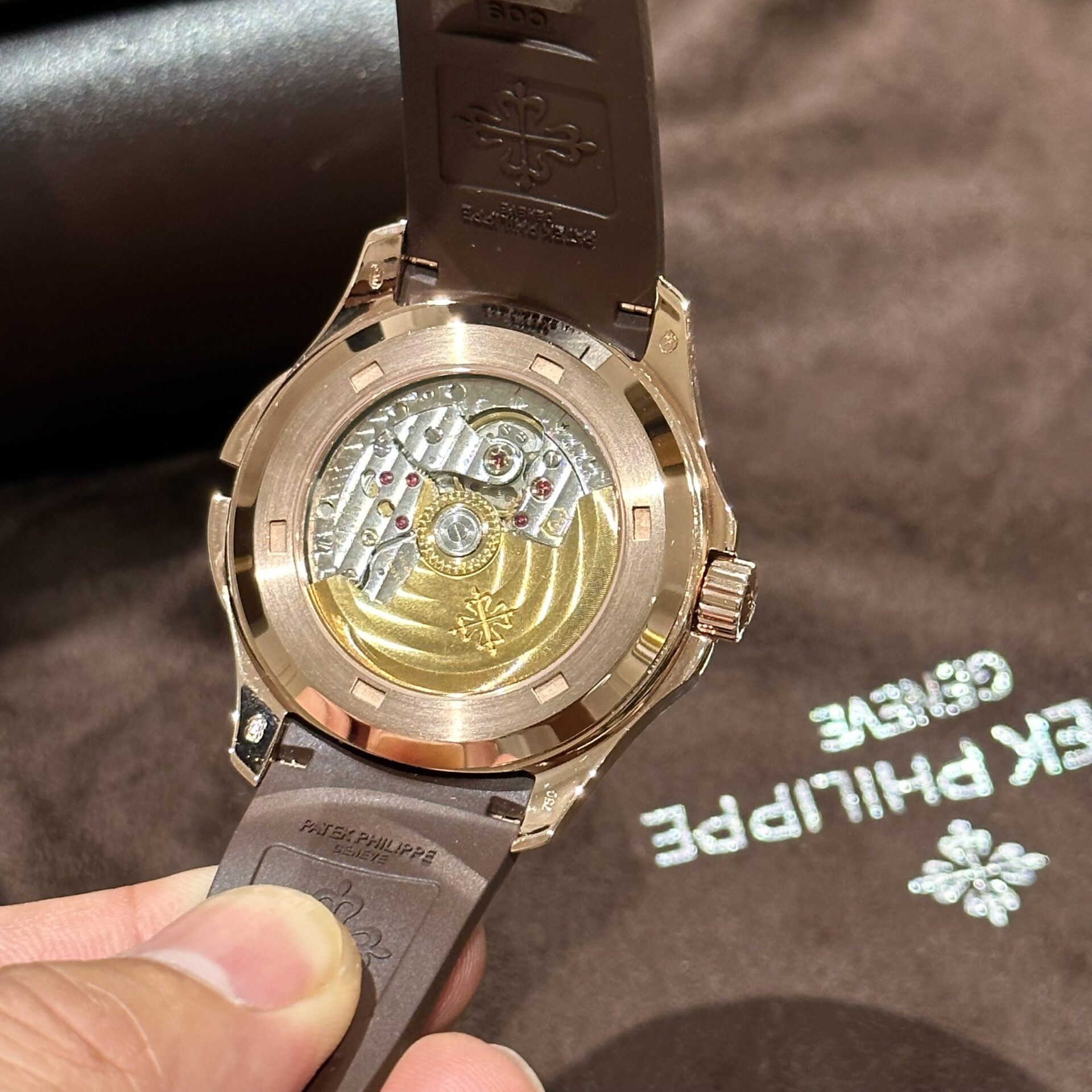 Patek Philippe Aquanaut 5164R Genuine Replica Watch Gold Wrapped ZF 40.8mm