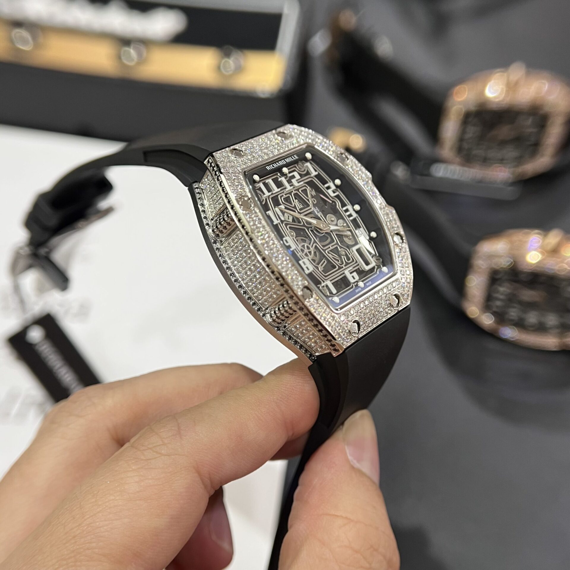 Richard Mille Replica Watch RM67-01 Rubber Strap 40mm