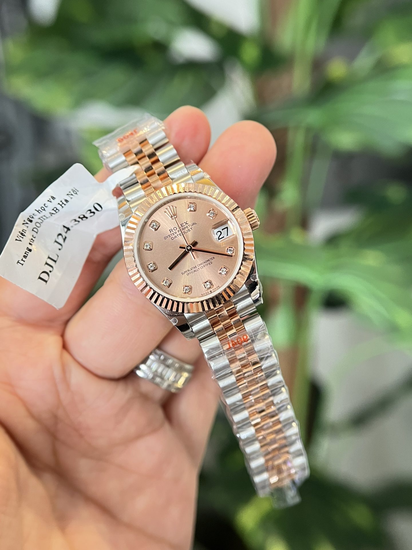 Rolex Best Replica Watch DateJust Gold Wrapped Womens GM Factory 31mm